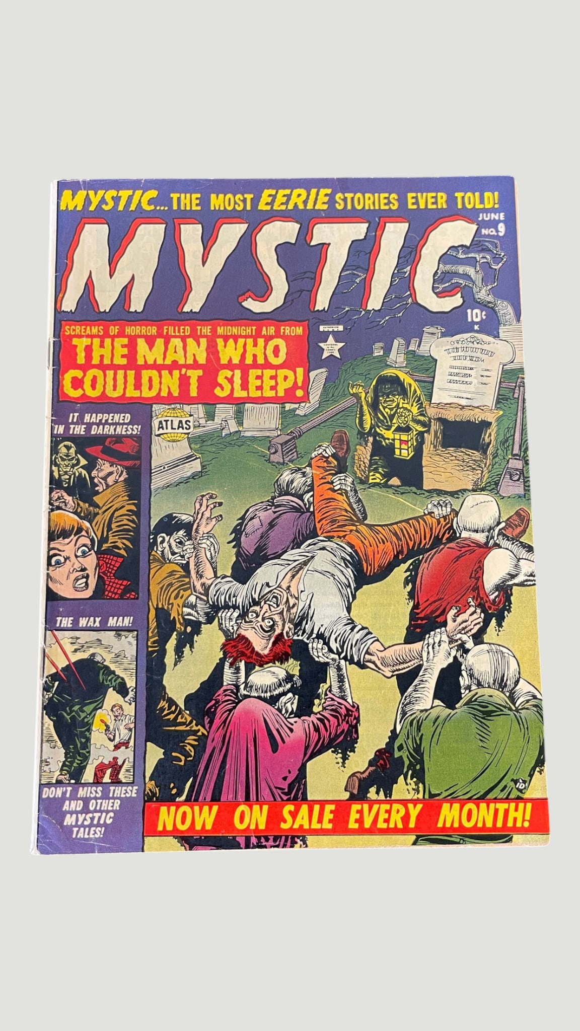 Mystic #9 Atlas Comics June 1952 Pre-Code Horror Comic (1 of 4)