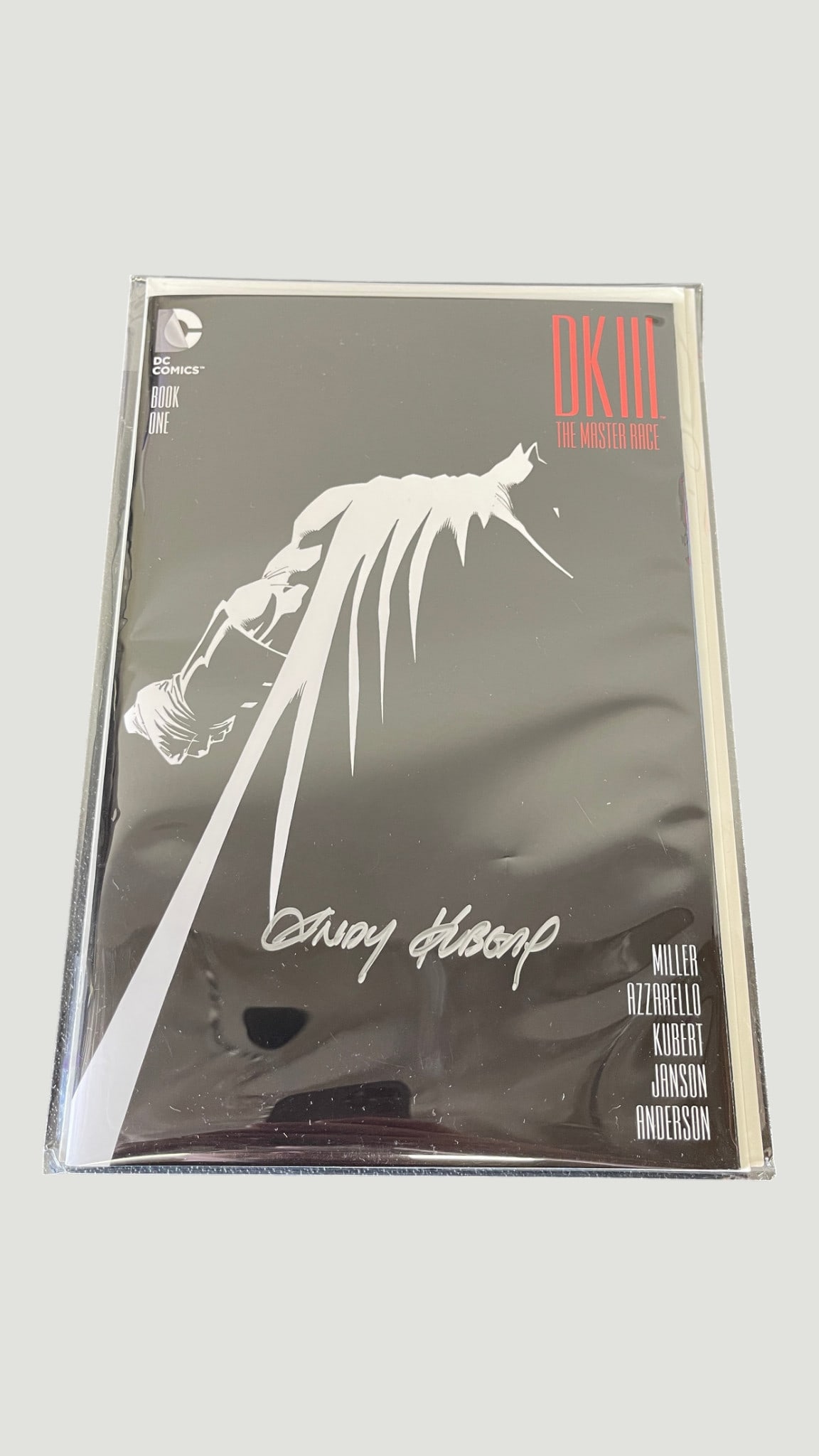 DC Comics DKIII The Master Race Book One Signed Andy Kubert (1 of 3)