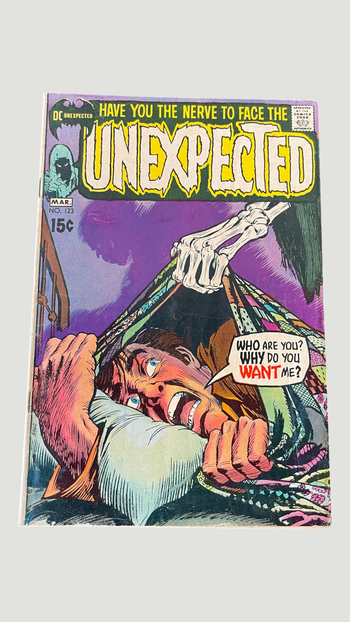 DC Comics 'The Unexpected' #123, March 1971 — Bronze Age Horror Anthology (1 of 3)