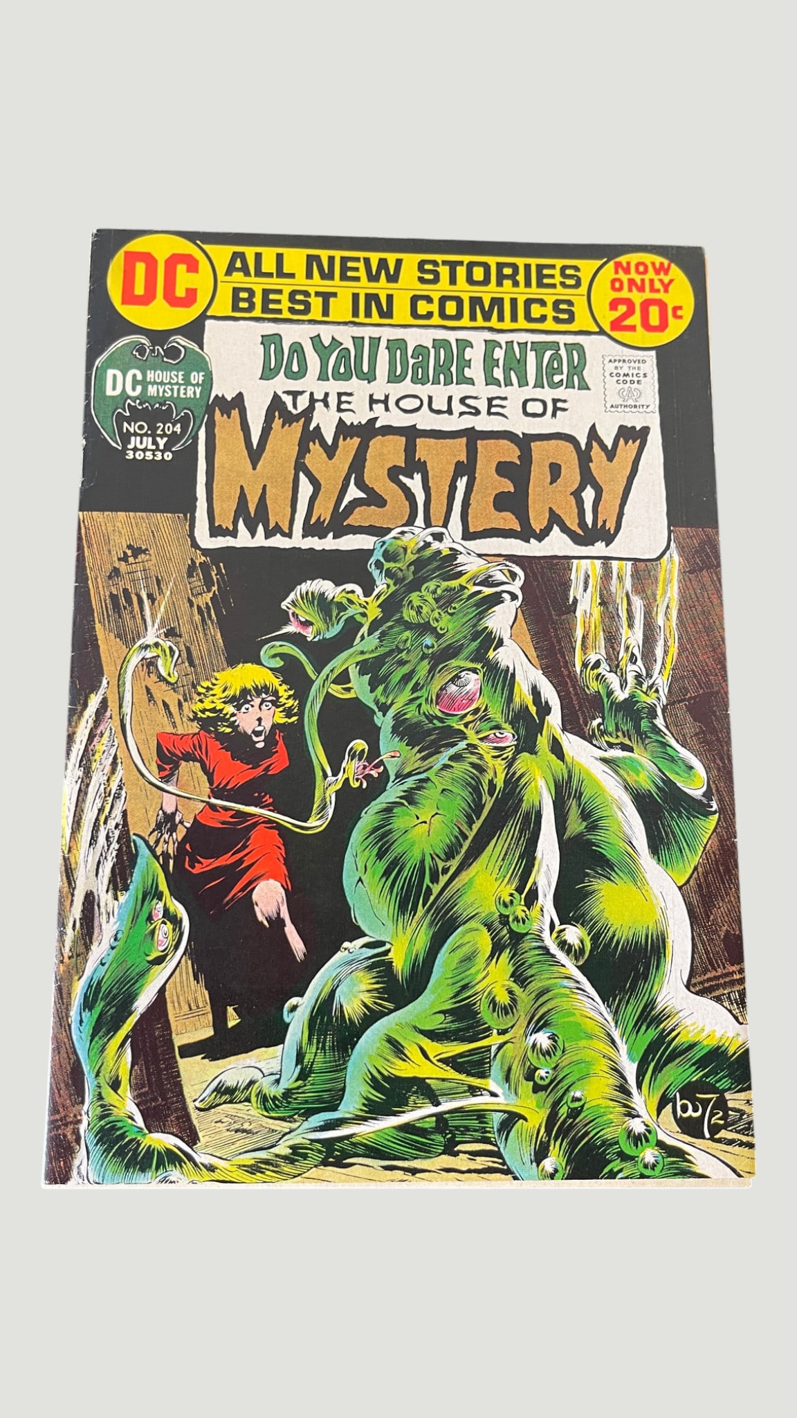 DC House of Mystery #204 (July 1972) Bronze Age Horror Comic (1 of 4)