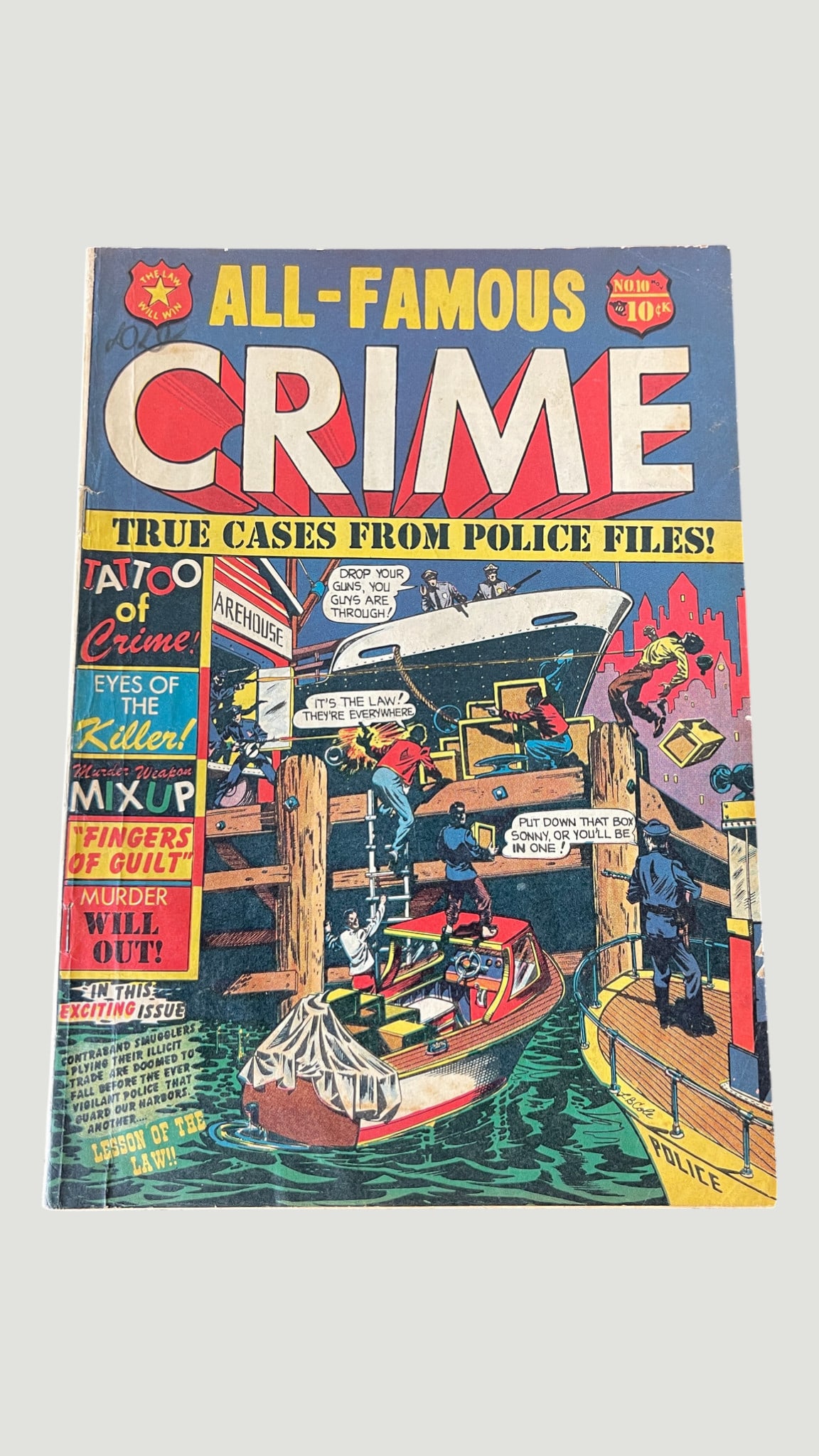 All-Famous Crime #10, Star Publications, 1952 – Golden Age Crime Comic (1 of 3)
