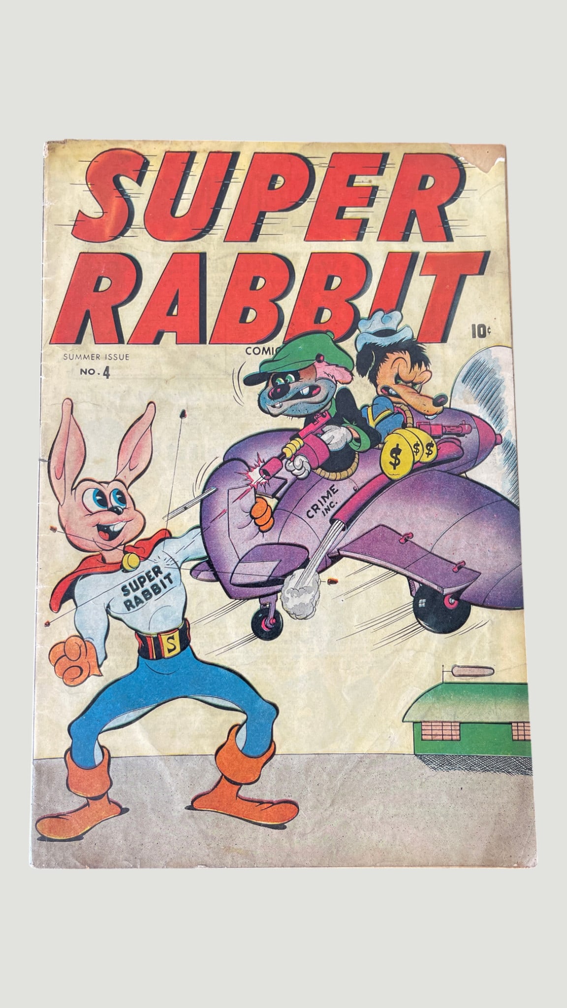 Super Rabbit Comics #4 Summer Issue, Timely Comics, 1944 (1 of 3)