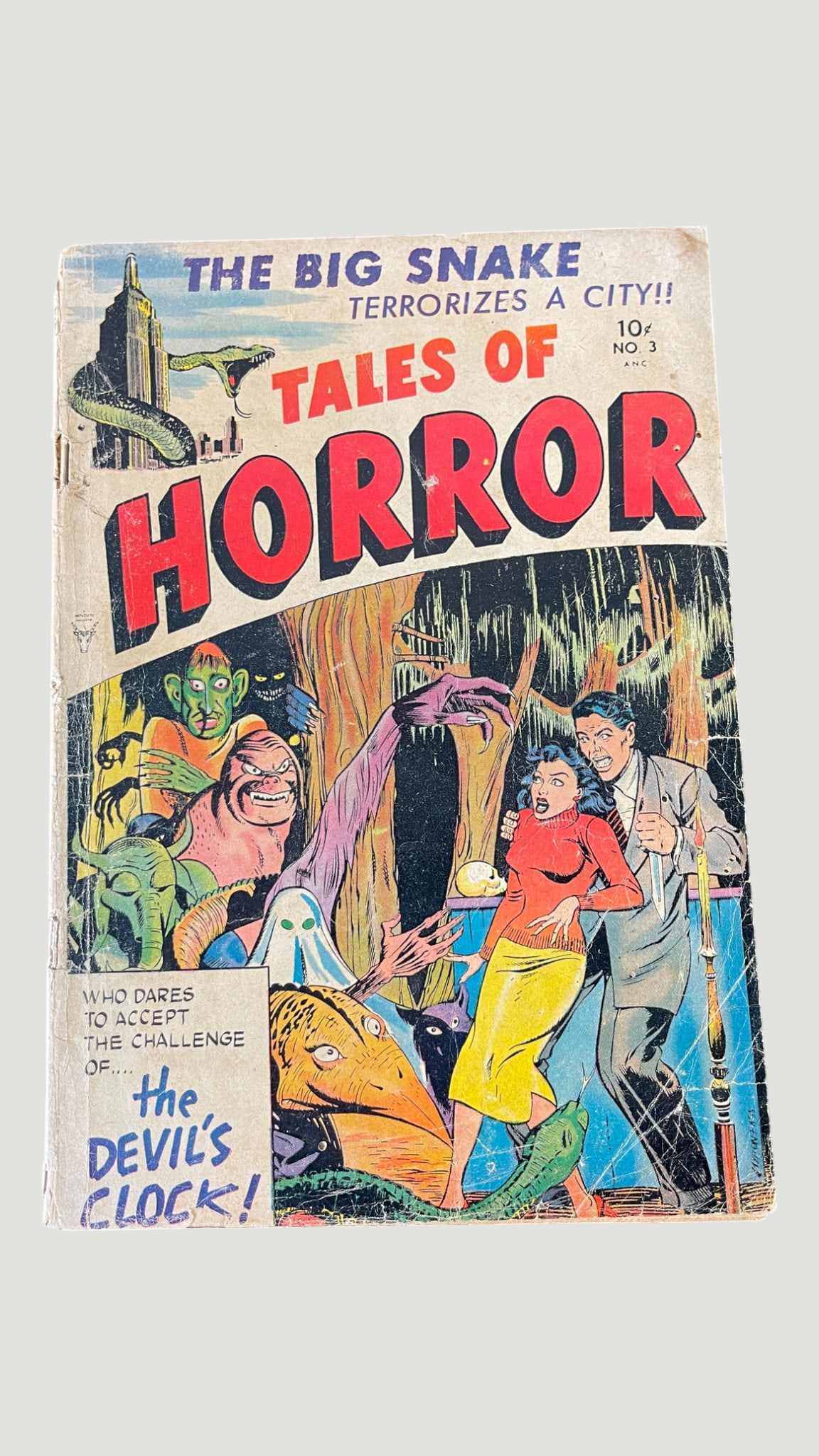 Tale of terror # 3 Golden Age Horror Comic: Tale of terror # 3 Golden Age Horror Comic