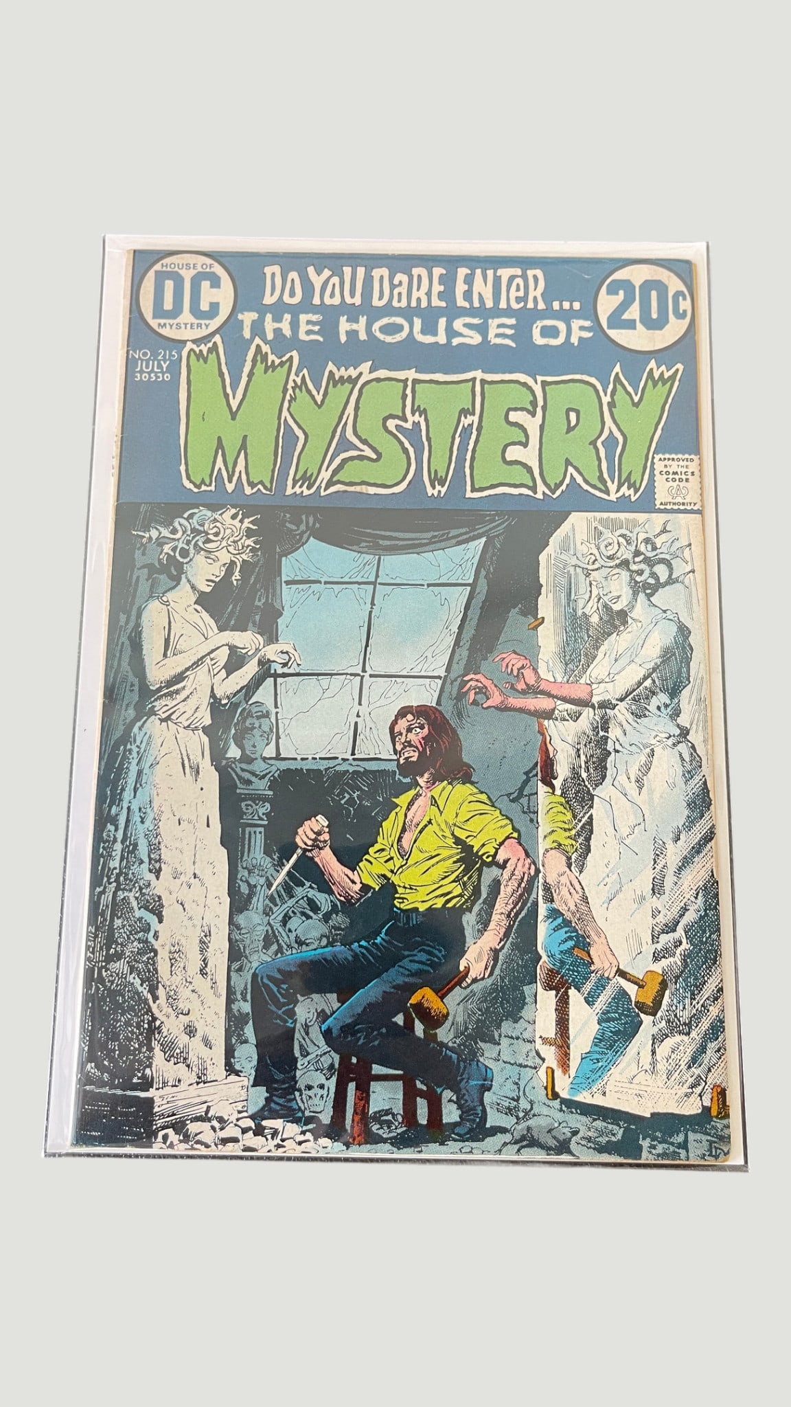 DC Comics House of Mystery #215, July 1973 — Bronze Age Horror Anthology (1 of 2)
