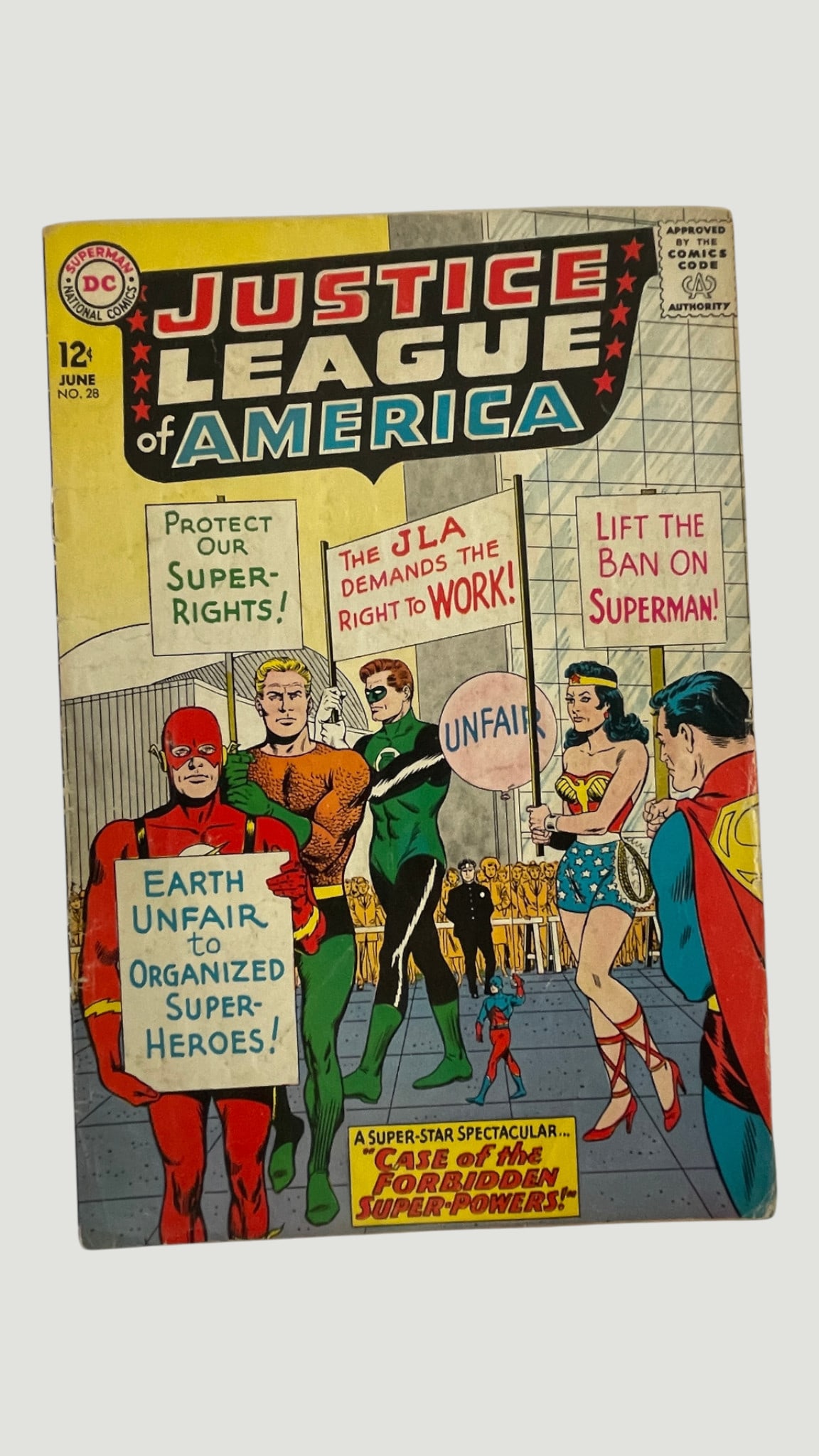 Justice League of America #28, DC Comics, June 1964, Silver Age (1 of 3)