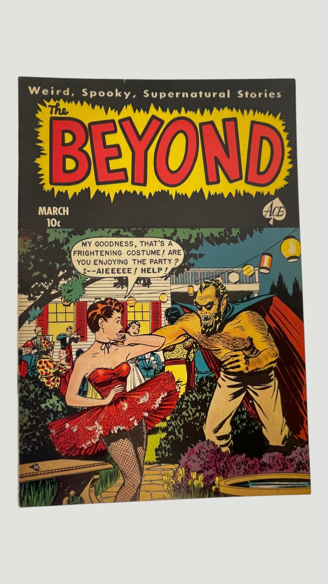 The Beyond #2 ACE Comics March 1951 Horror Pre-Code Comic Book (1 of 3)