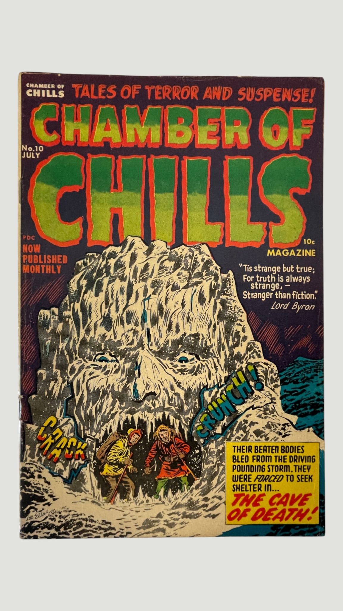 Chamber of Chills #10 (Harvey Comics, July 1952) Pre-Code Horror Magazine: Chamber of Chills #10 (Harvey Comics, July 1952) Pre-Code Horror Magazine