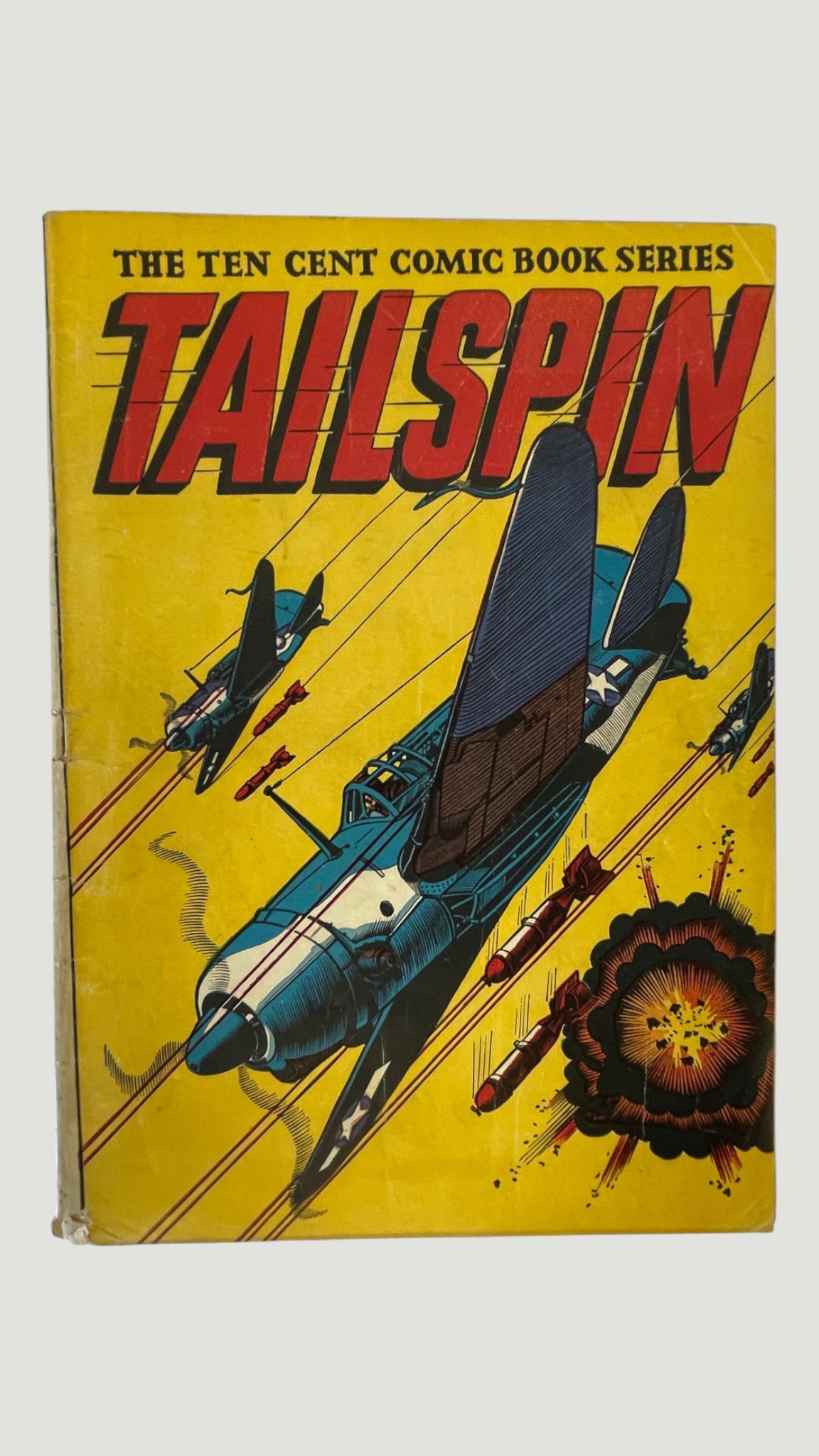 Tailspin #1 The Ten Cent Comic Book Series WWII Aviation Comic c.1944 (1 of 3)