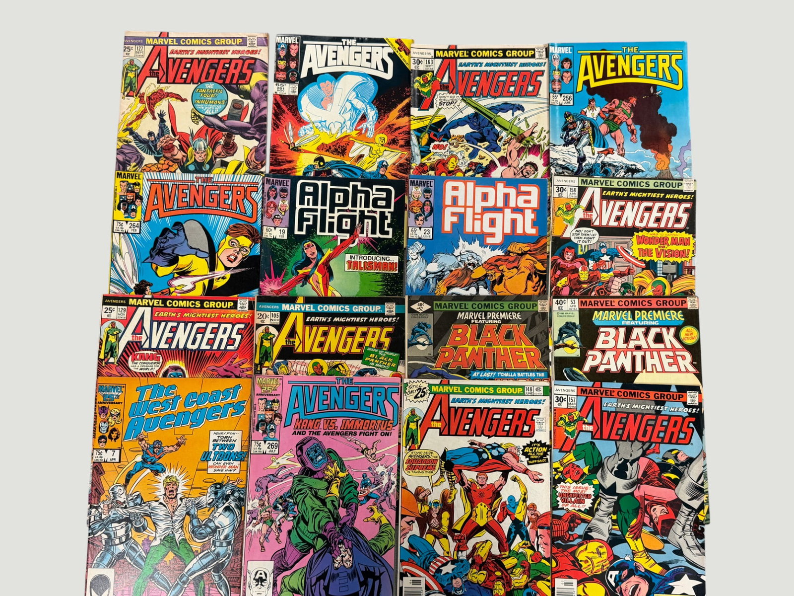 Marvel Comics Bronze/Copper Age Lot x16 — West Coast Avengers, Alpha Flight, Cloak & Dagger (1 of 4)