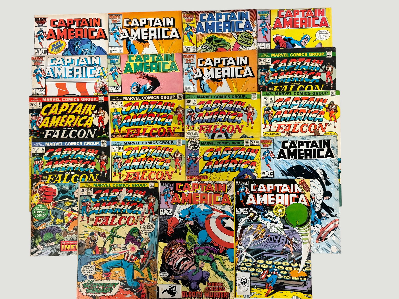 Captain America Marvel Comics Collection — 20+ Issues, 1970s–1980s, Bronze Age (1 of 5)