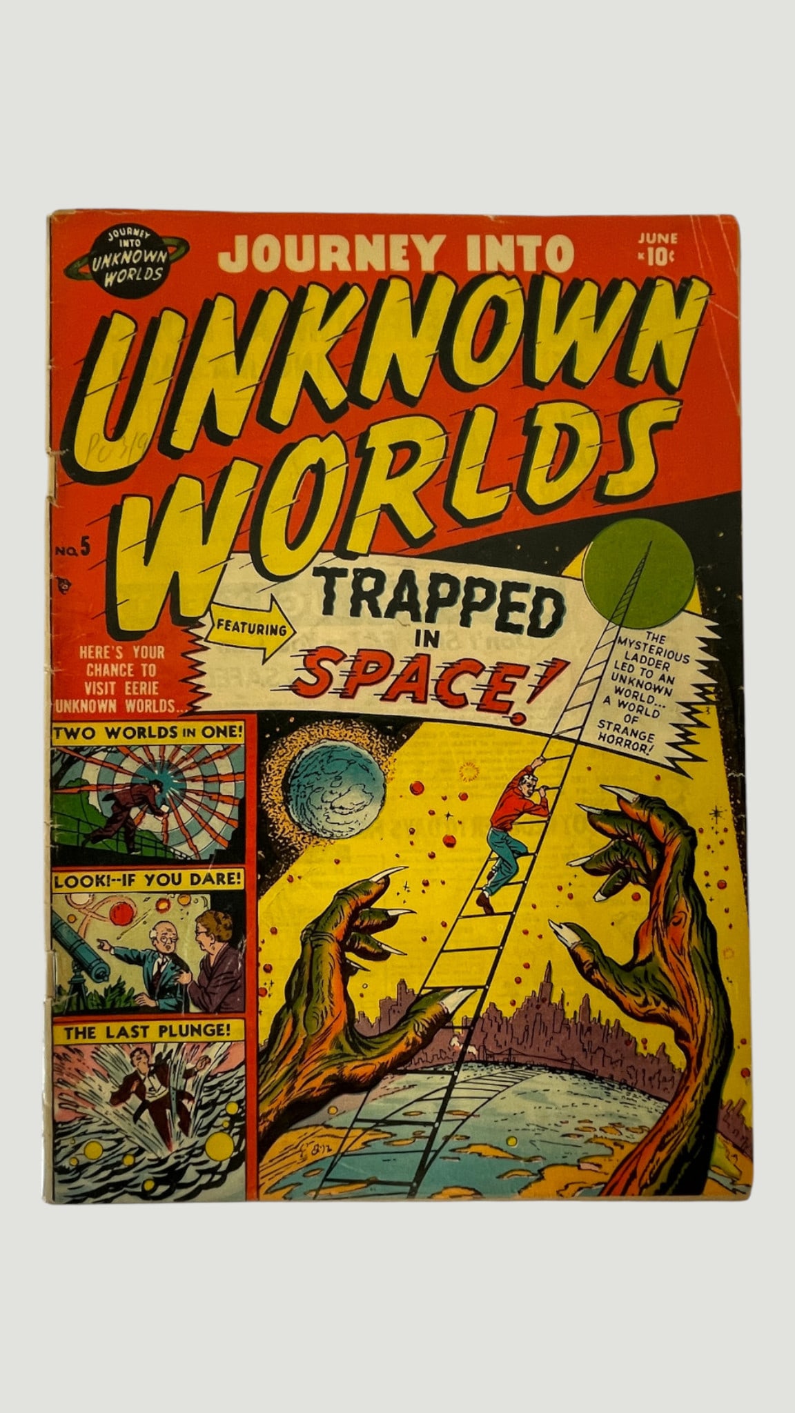 Journey Into Unknown Worlds #5, Atlas Comics, June 1951 - Sci-Fi Horror (1 of 3)