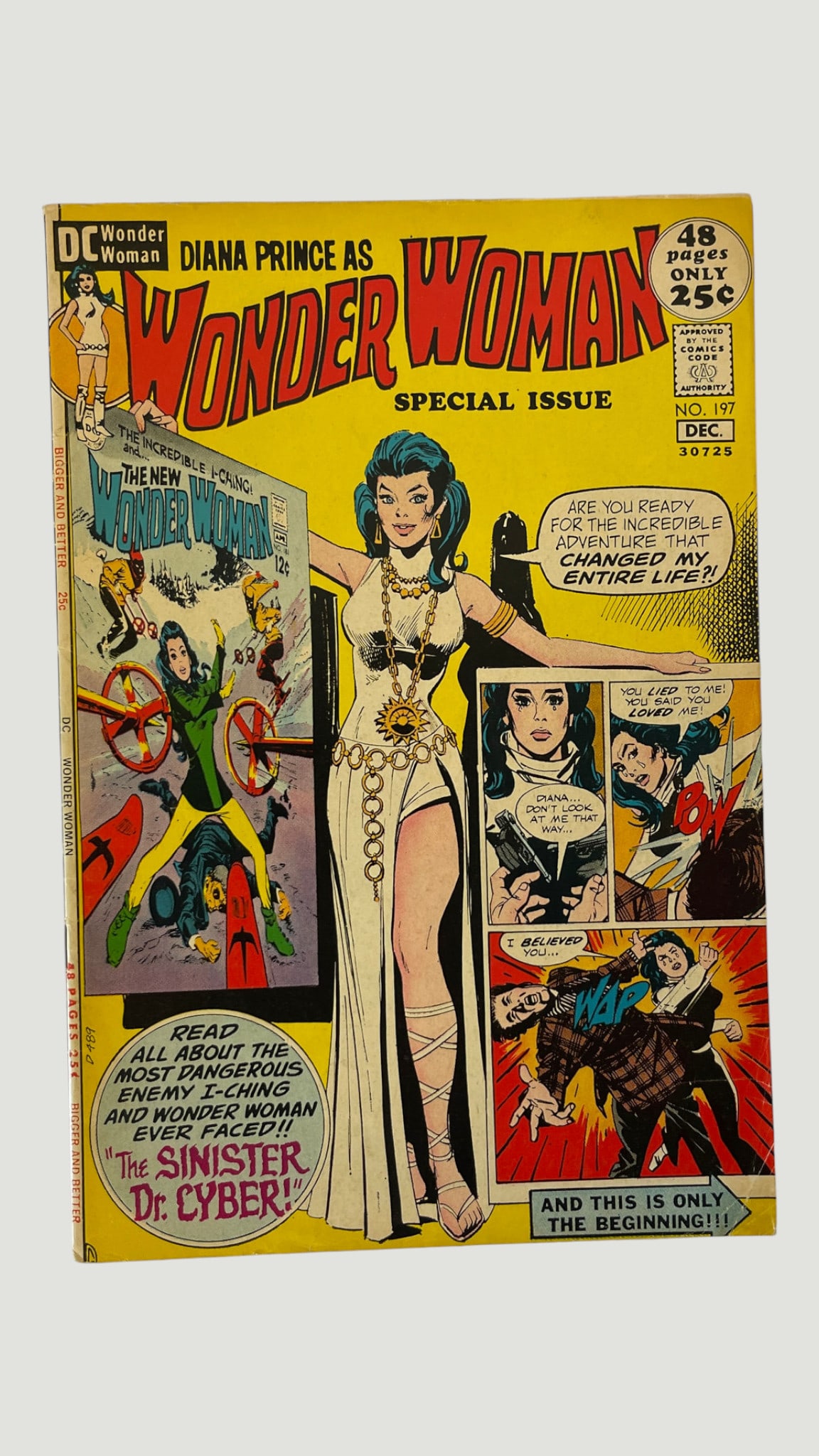 DC Comics Wonder Woman #197 Special Issue Diana Prince Dec 1971 (1 of 3)