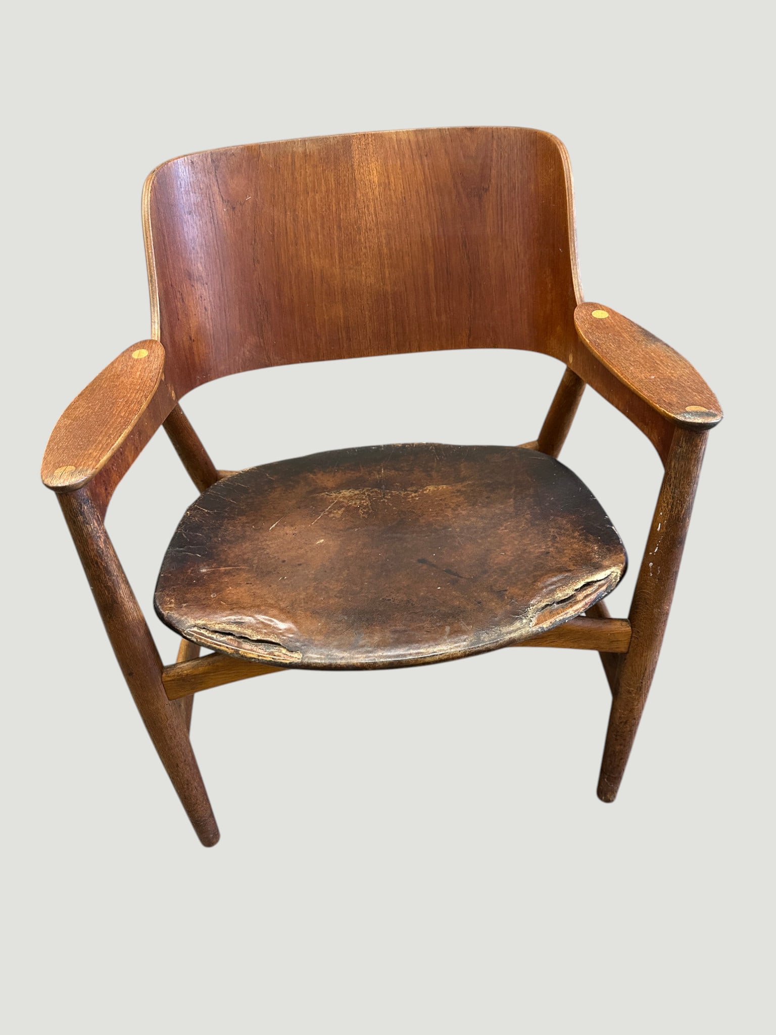 Mid-Century Modern Erik Kirkegaard Armchair: Mid-Century Modern Erik Kirkegaard Armchair