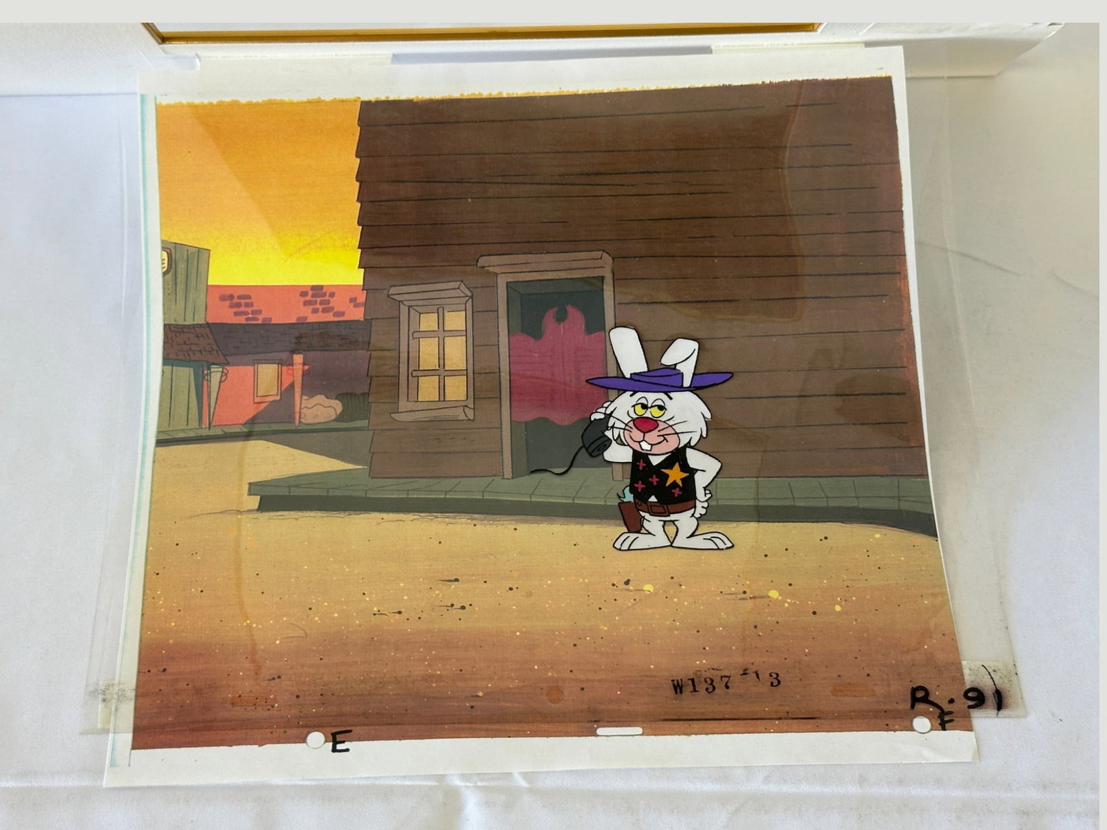 Ricochet Rabbit Hand Painted Animation Cel - 3