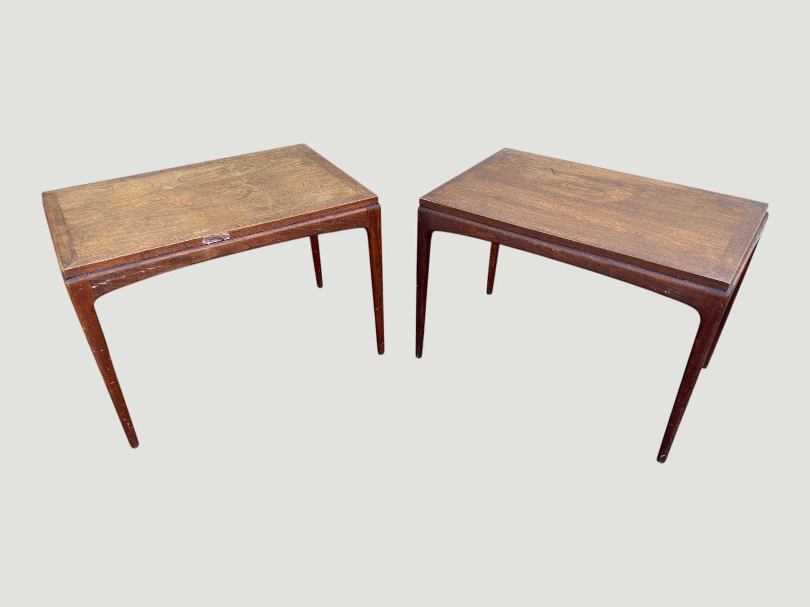 Mid-Century Modern End Table Pair (1 of 6)