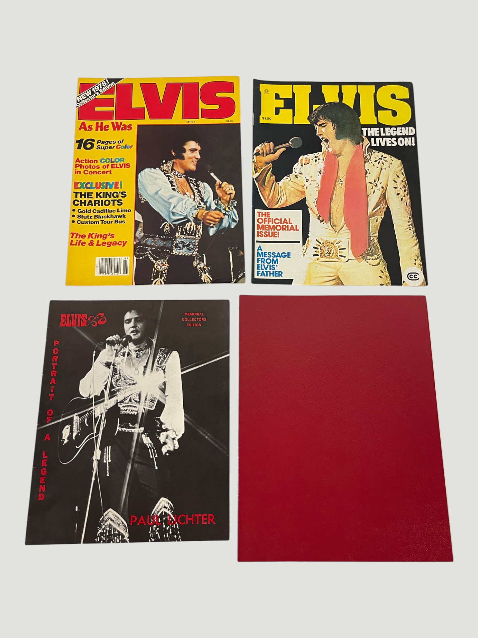 Elvis Presley Paperback Book Collection x5 Vintage (1 of 2)
