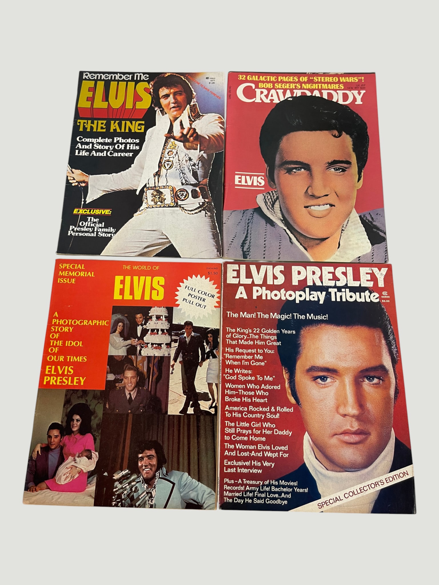 Elvis Presley Paperback Book Collection x5 Vintage (1 of 1)