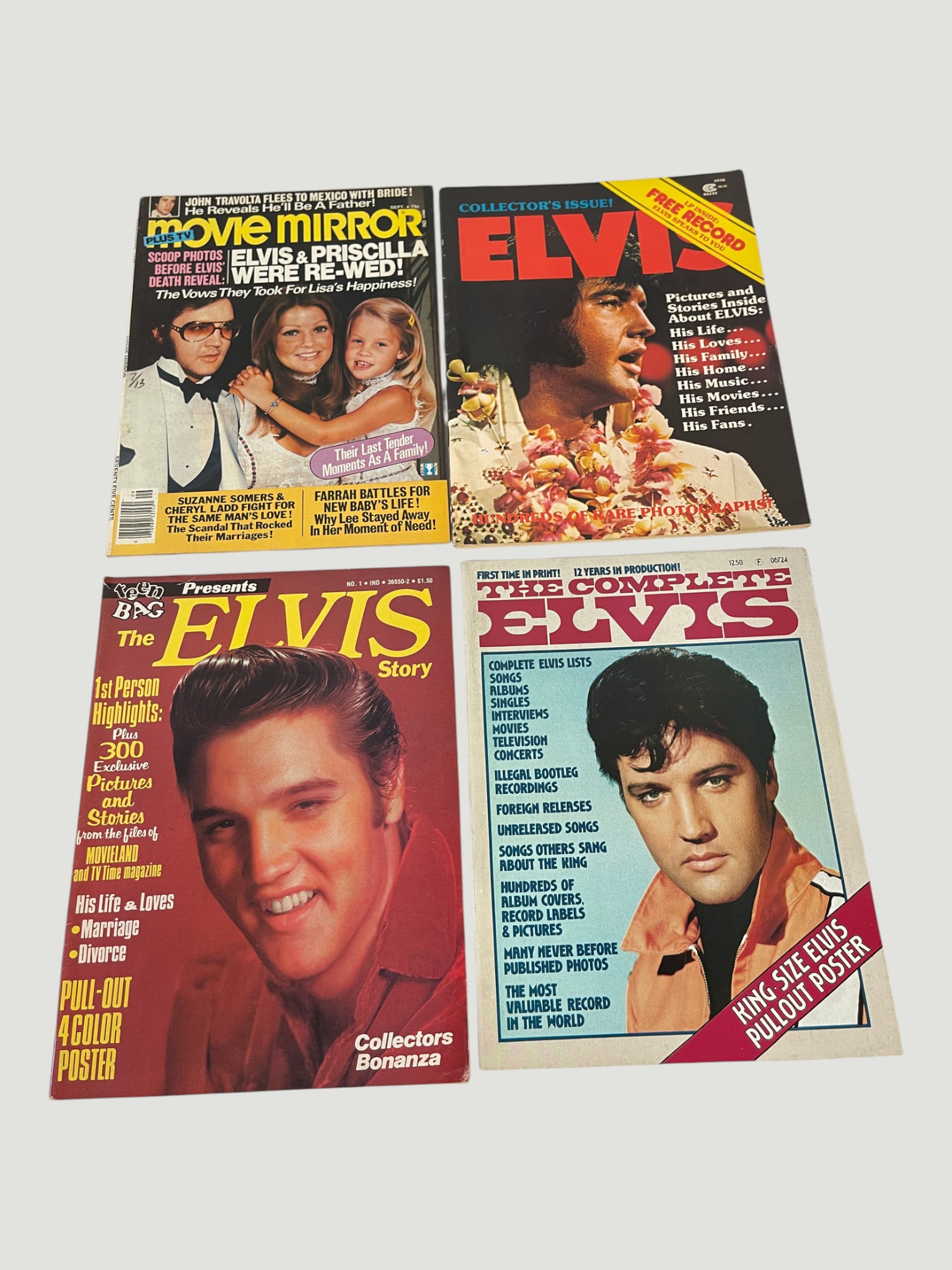Elvis Presley Paperback Book Collection x5 Vintage (1 of 1)