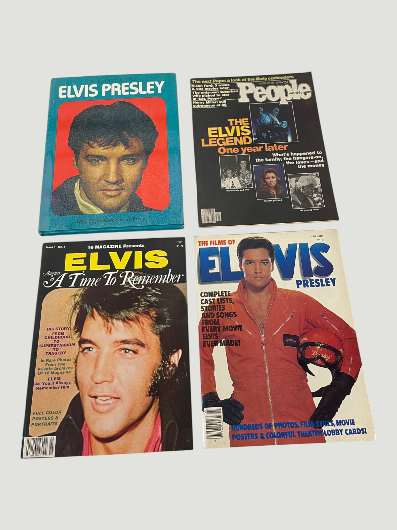 Elvis Presley Paperback Book Collection x5 Vintage (1 of 1)