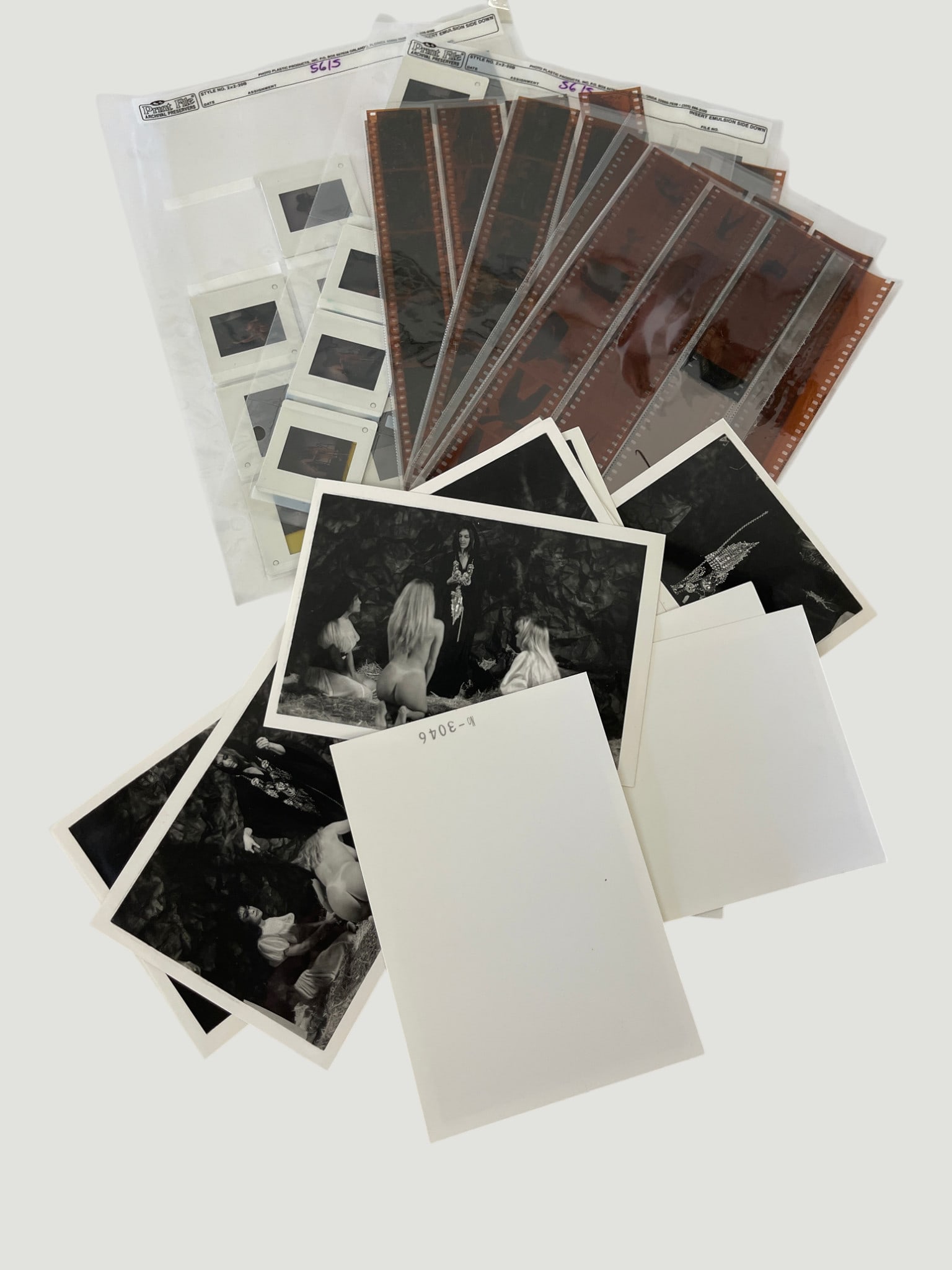 Vintage Pin Up Risque Model Erotic Photo Archive Collection B&W (1 of 1)