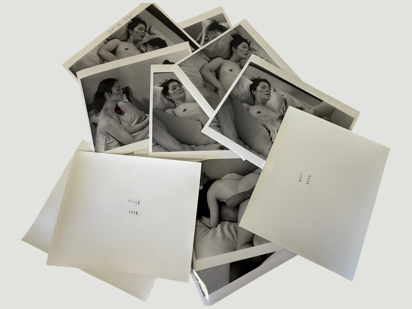Vintage Pin Up Risque Model Erotic Photo Archive Collection B&W (1 of 1)
