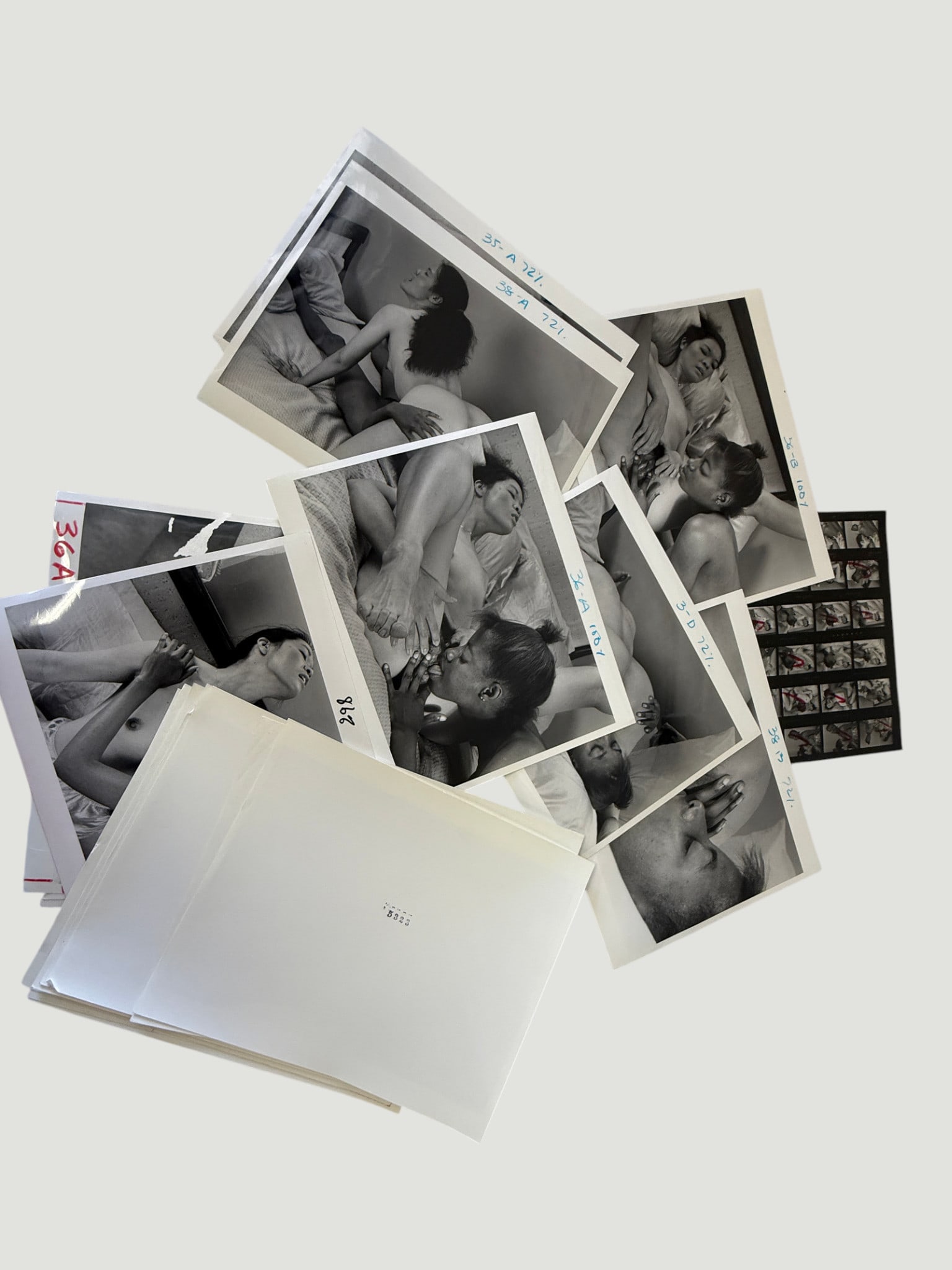 Vintage Pin Up Risque Model Erotic Photo Archive Collection B&W (1 of 1)