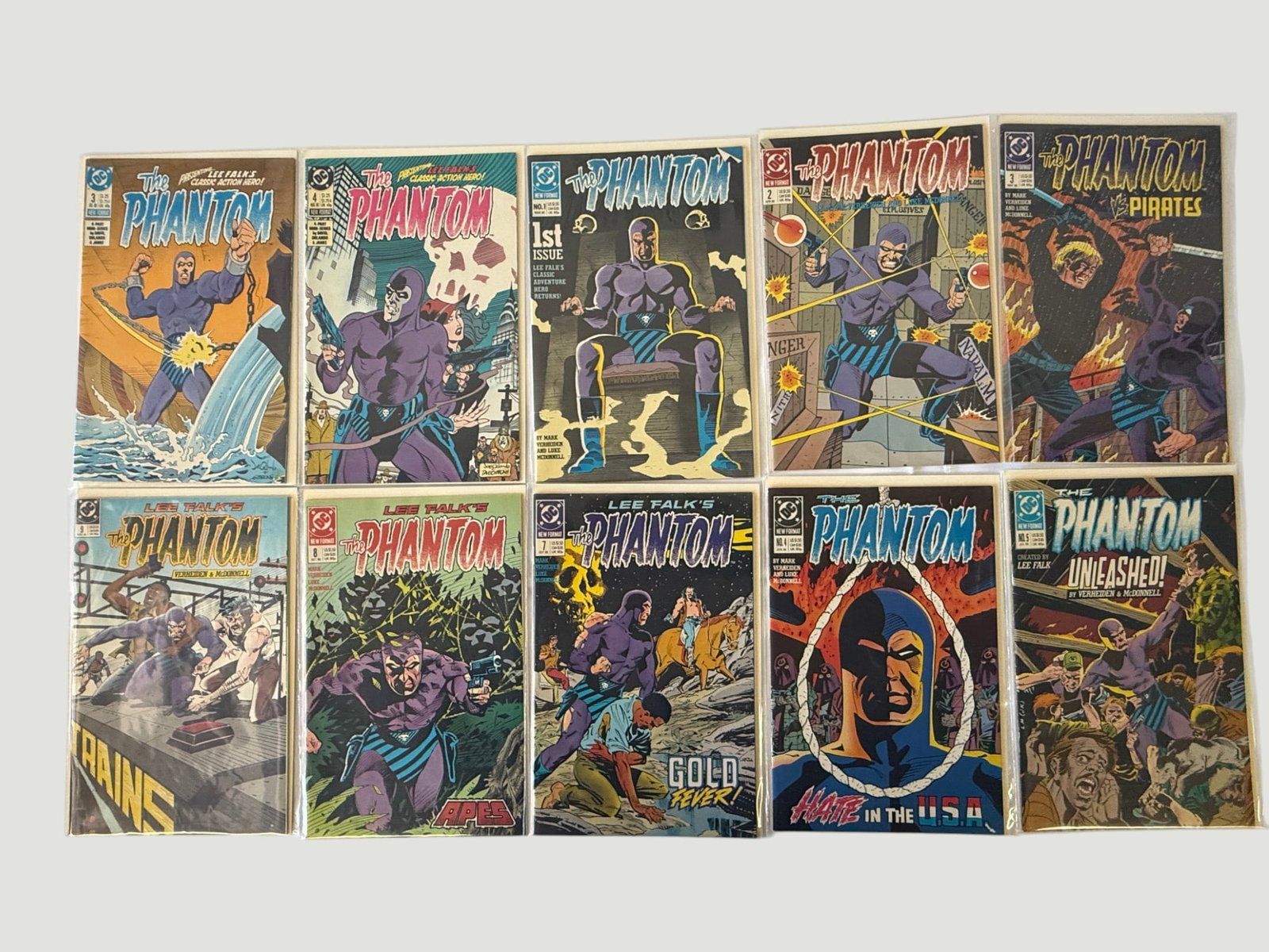 DC Comics The Phantom Complete Run Lot x10 Issues #1-9 + More 1988-1989 (1 of 1)
