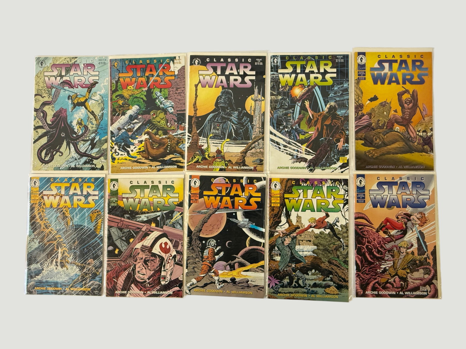 Classic Star Wars #2-19 Dark Horse Comics 1992-94 Goodwin & Williamson Run of 10 (1 of 1)