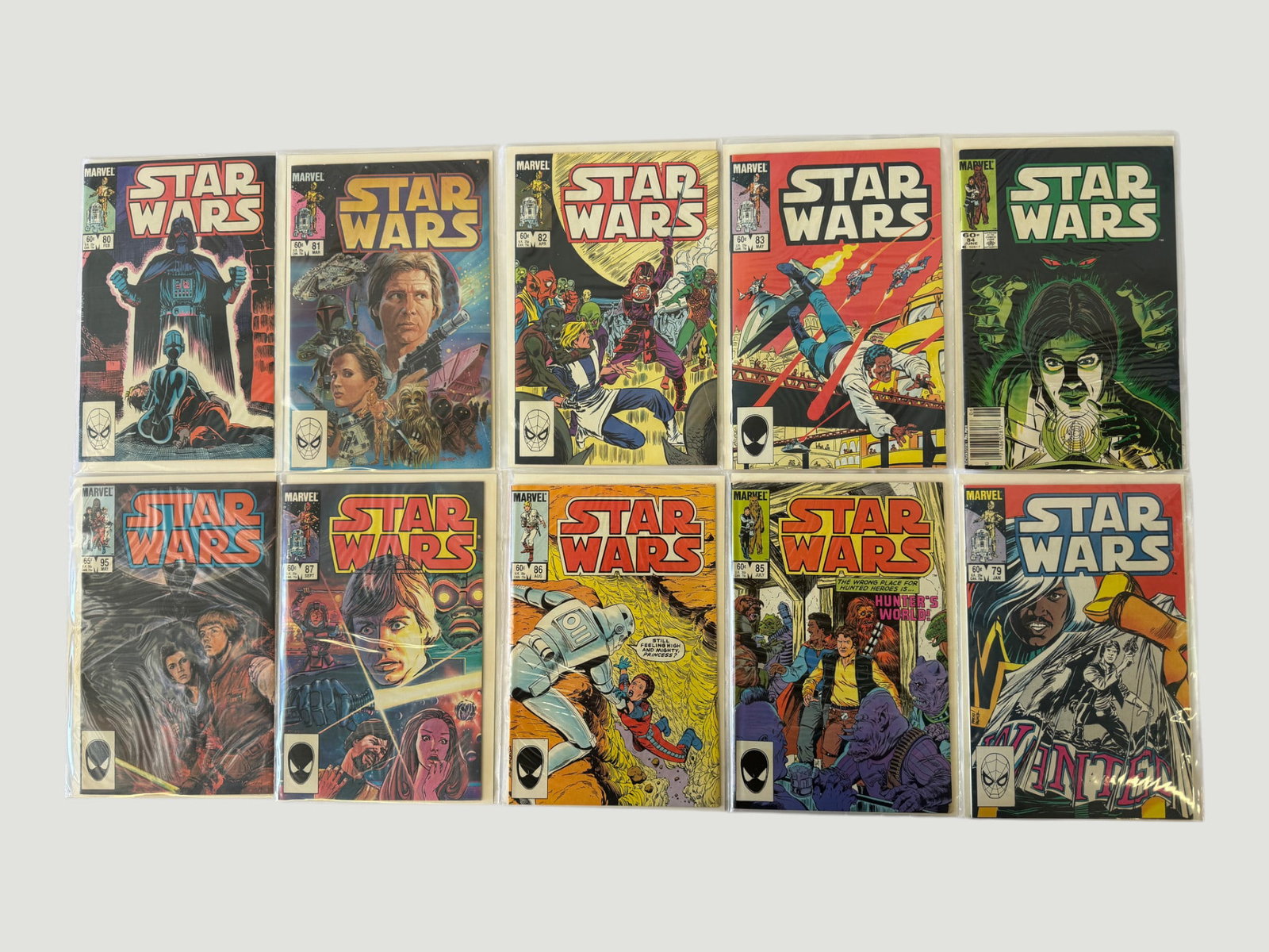 Marvel Star Wars Comics #79-88 (10 Issues) 1983-1984 Bronze Age Collection (1 of 1)
