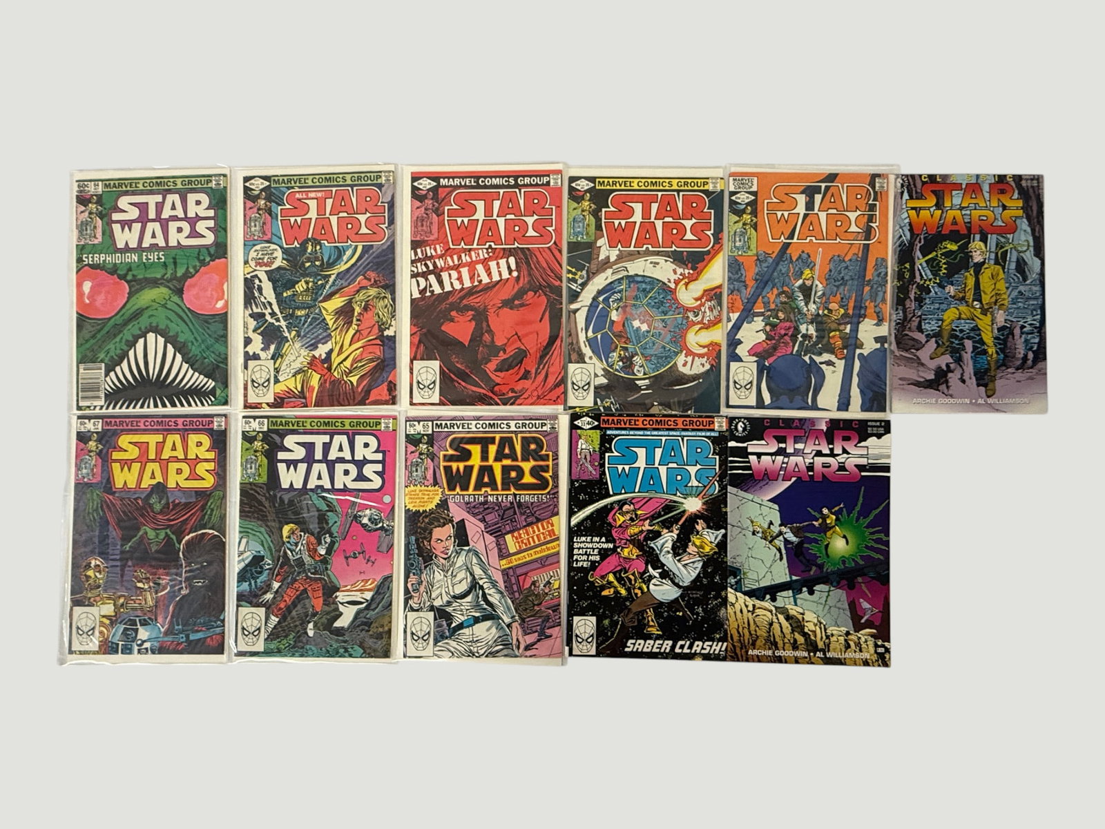 Marvel Comics Star Wars Mixed Lot #65-67+ & Classic Star Wars Issues (11 Comics) (1 of 1)