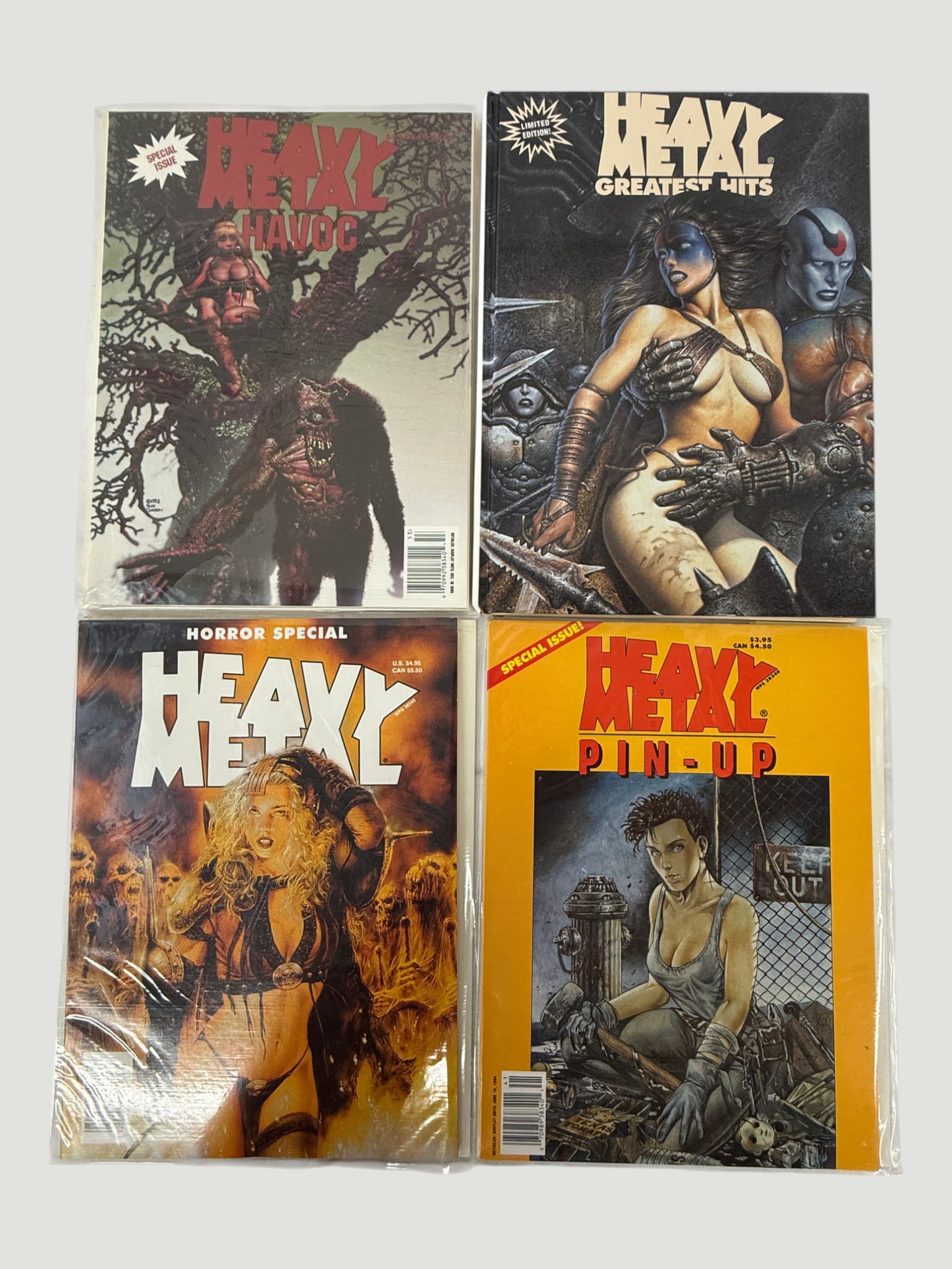 Heavy Metal Magazine Vintage Collection (1 of 1)