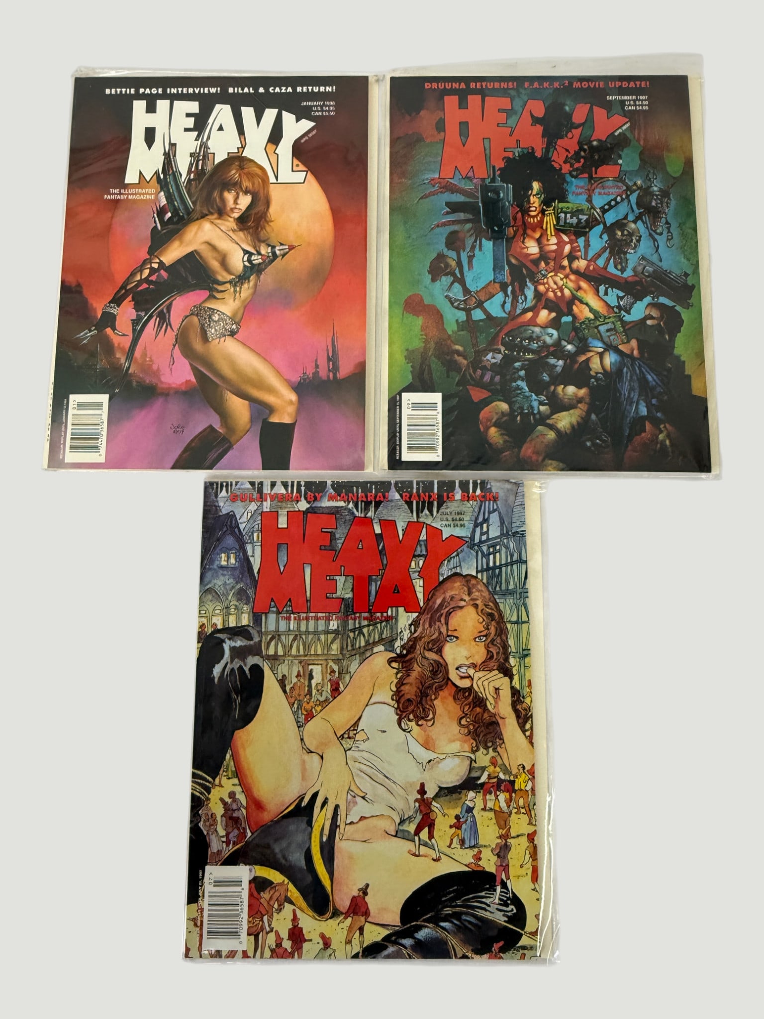 Heavy Metal Magazine Vintage Collection: Heavy Metal Magazine Vintage Collection