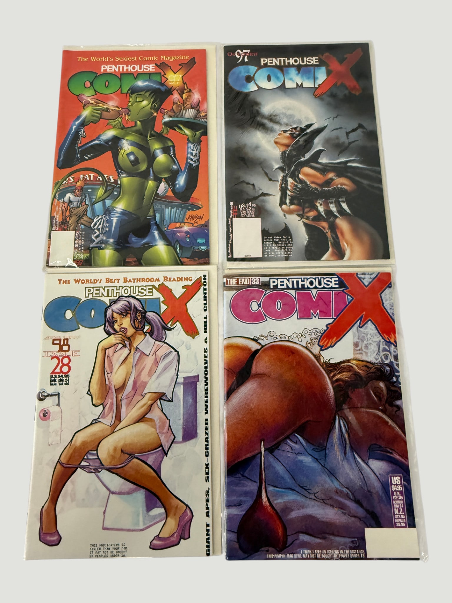 Penthouse Comix Issues Vintage Adults Only Collection (1 of 1)