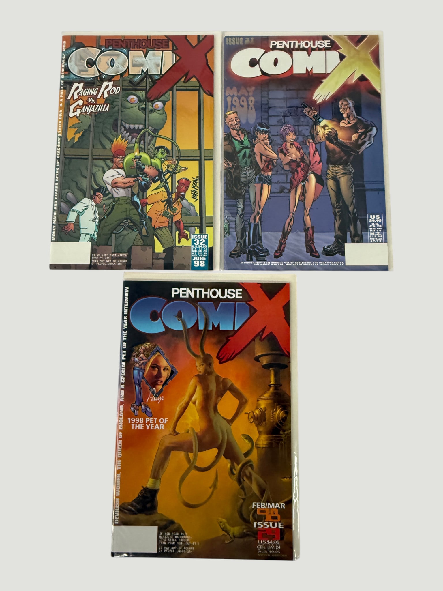 Penthouse Comix Issues Vintage Adults Only Collection (1 of 1)