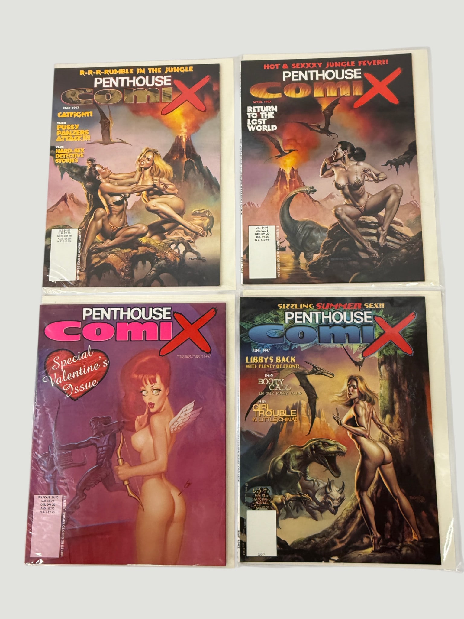 Penthouse Comix Issues Vintage Adults Only Collection (1 of 1)