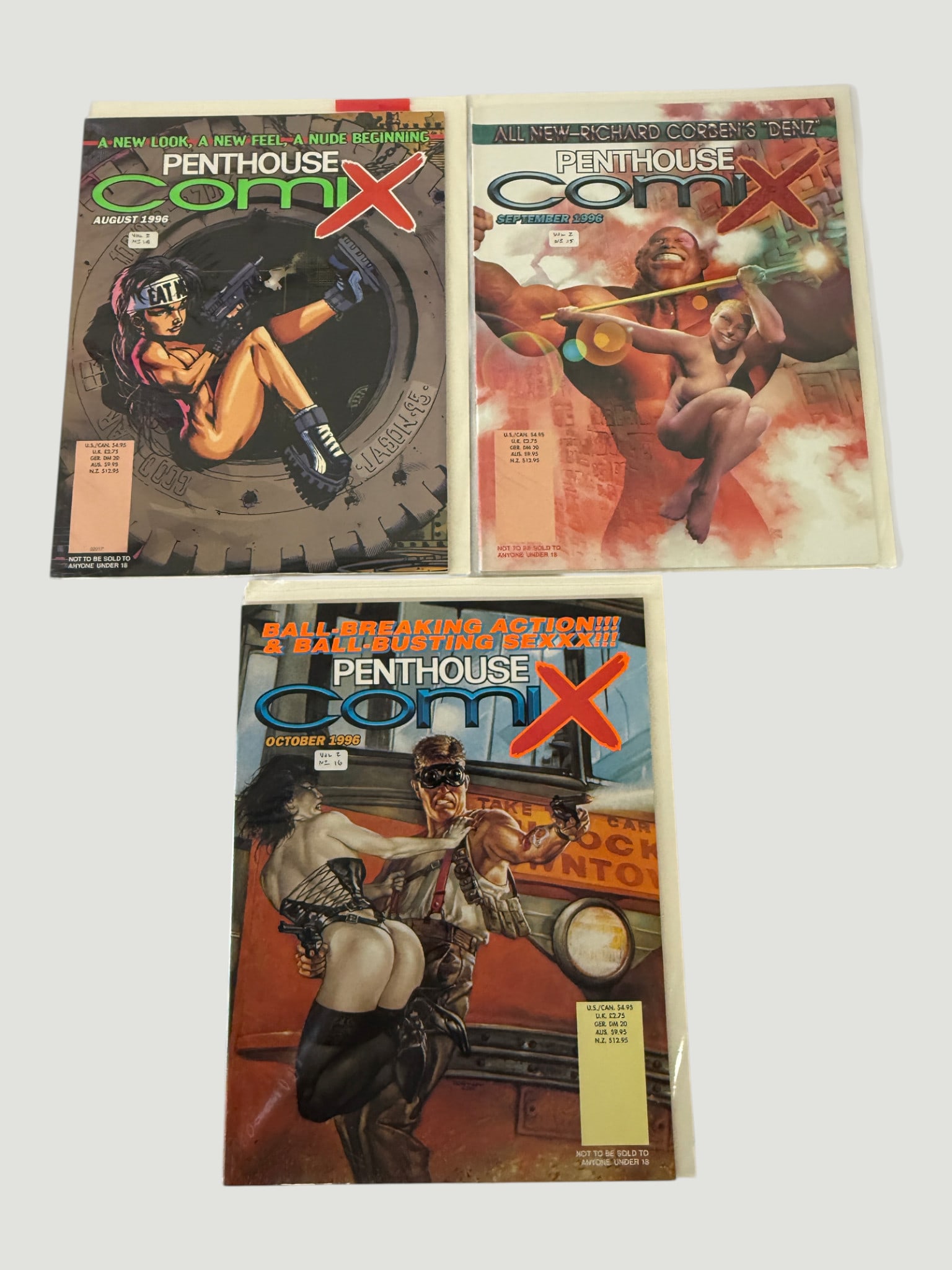 Penthouse Comix Issues Vintage Adults Only Collection (1 of 1)