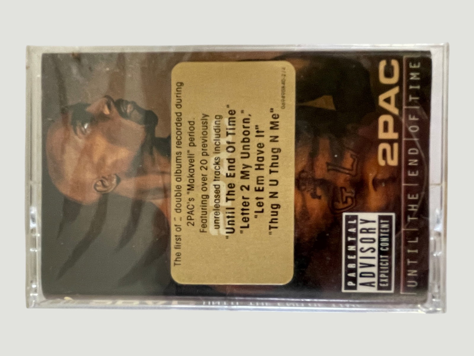 2Pac 'Until The End Of Time' Cassette Tape Sealed 2001 Death Row Amaru (1 of 2)