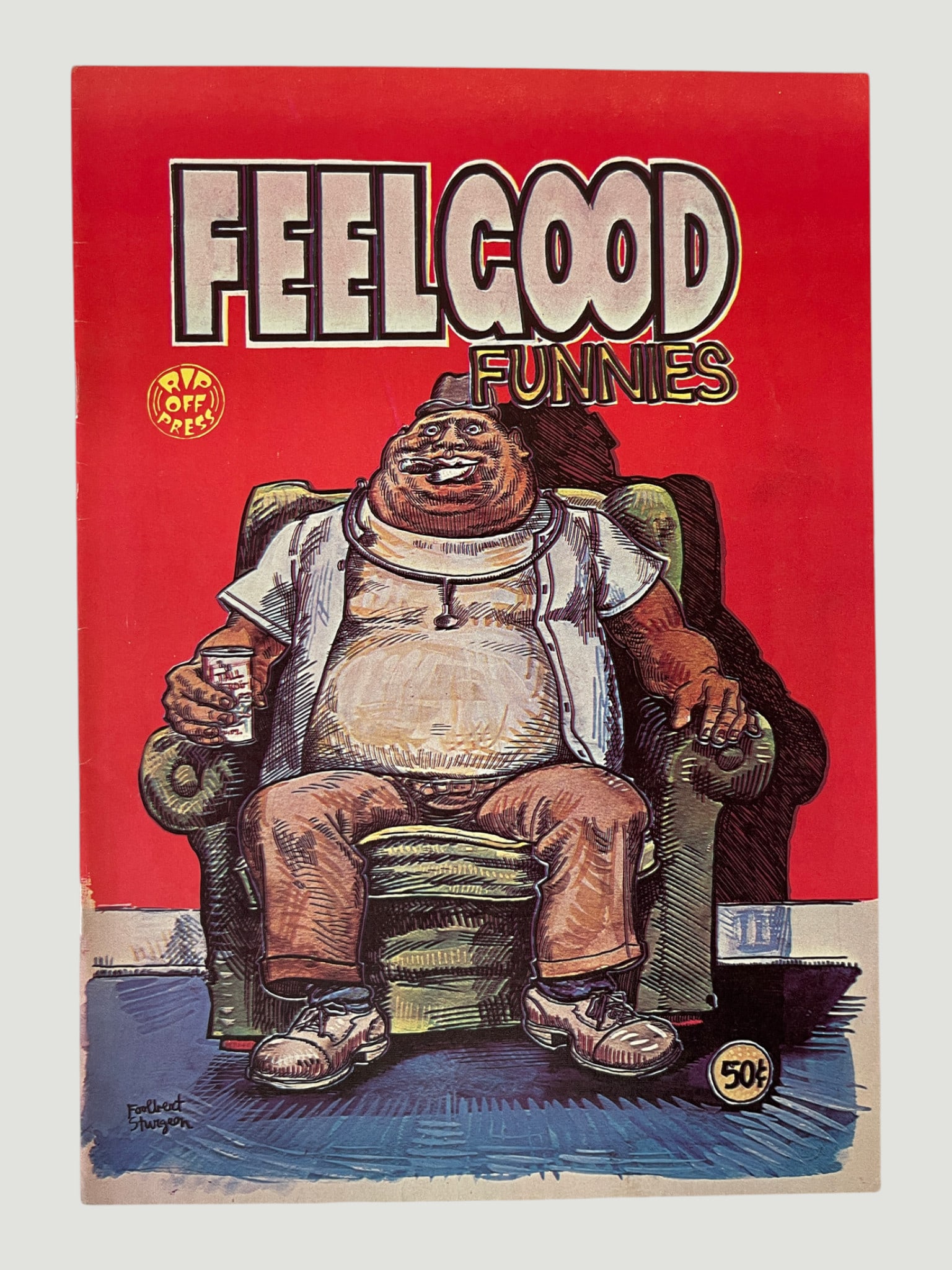 Feel Good Funnies Underground Comix, Rip Off Press, 1st Edition c.1970 (1 of 2)