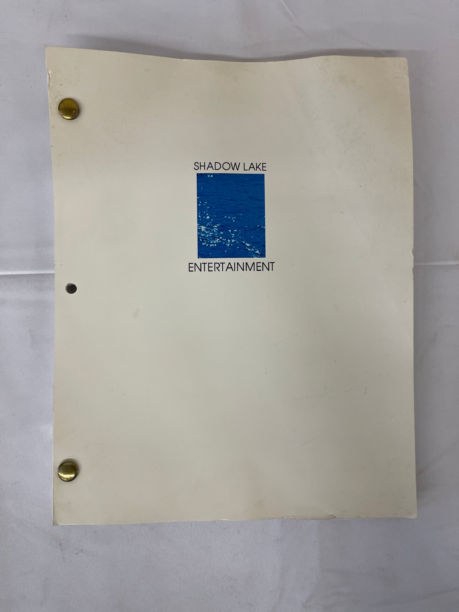 Shadow Lake Entertainment Original Film/TV Script - Brass Brad Bound (1 of 2)