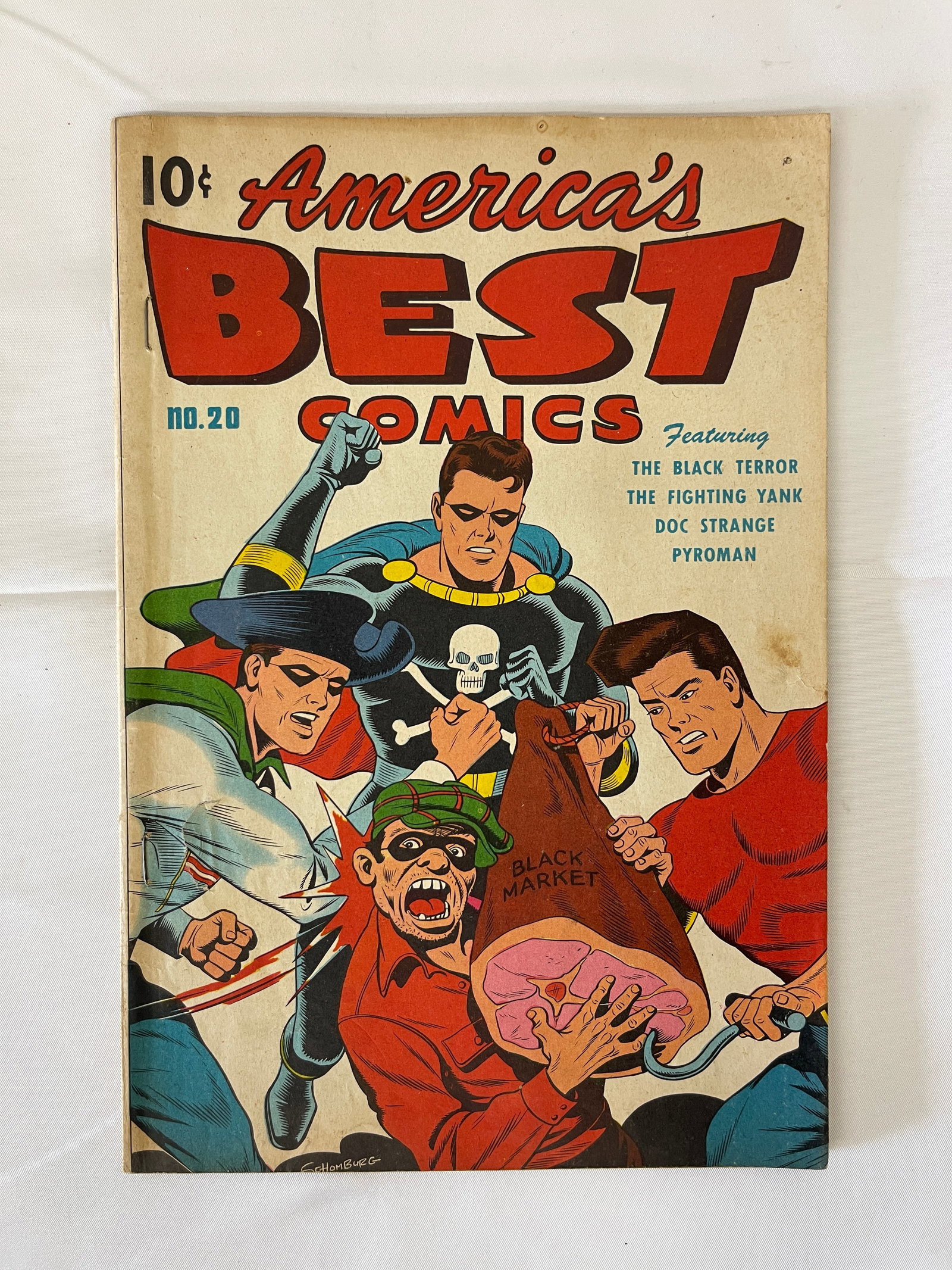 America's Best Comics #20, Nedor/Better Publications, 1947, Black Terror (1 of 3)