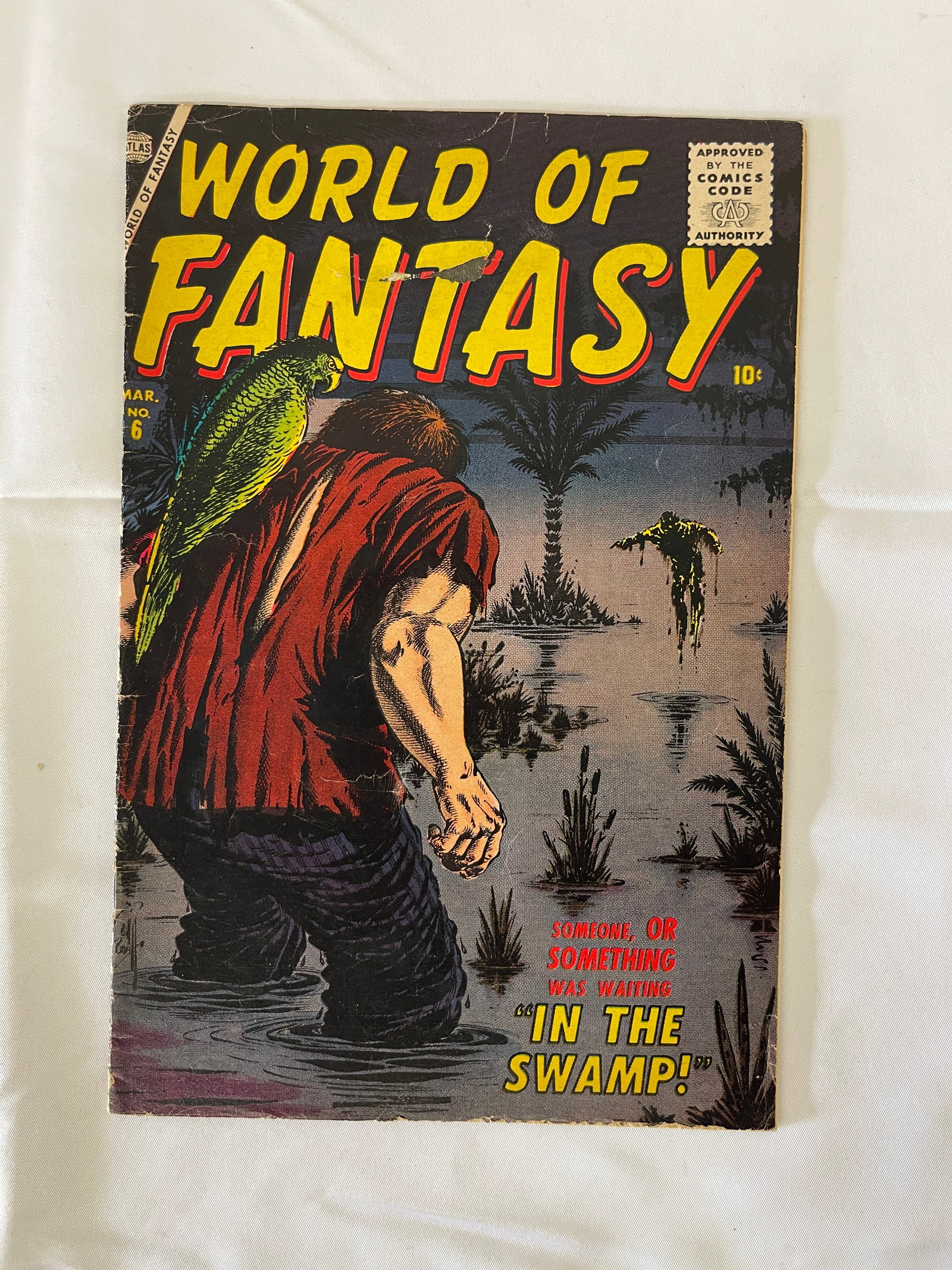 World of Fantasy #6 Atlas Comics 1957 Pre-Marvel Horror/Sci-Fi Anthology (1 of 4)