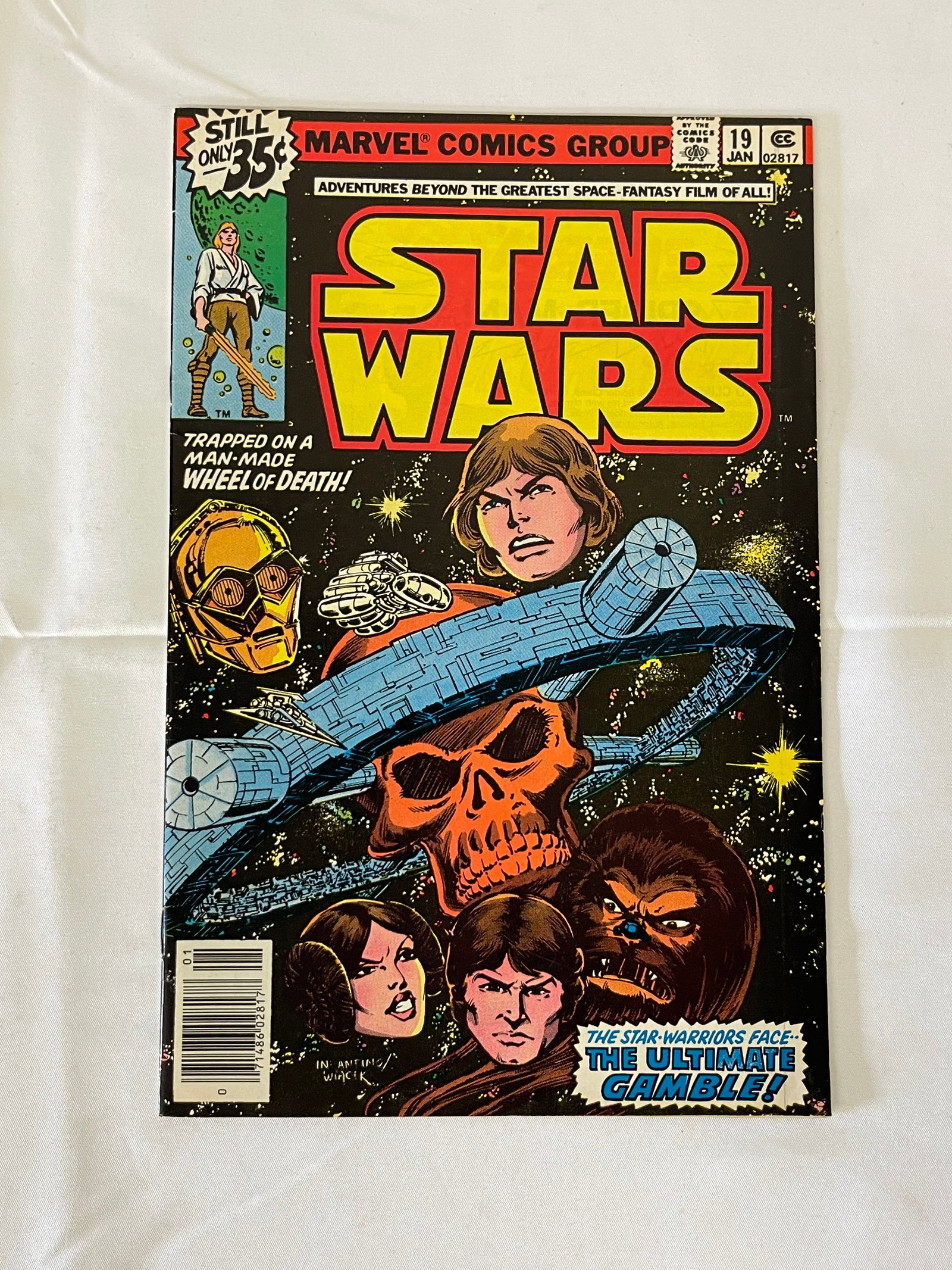 Star Wars #19 Marvel Comics Group Jan 1979 'The Ultimate Gamble' (1 of 3)