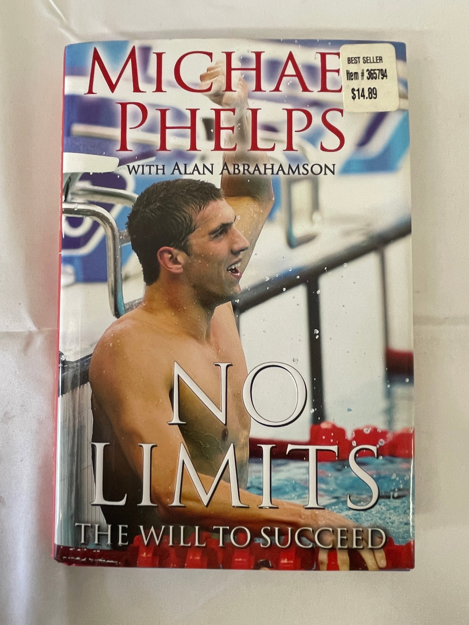 Michael Phelps 'No Limits: The Will to Succeed' Hardcover Book 2008 Signed (1 of 4)