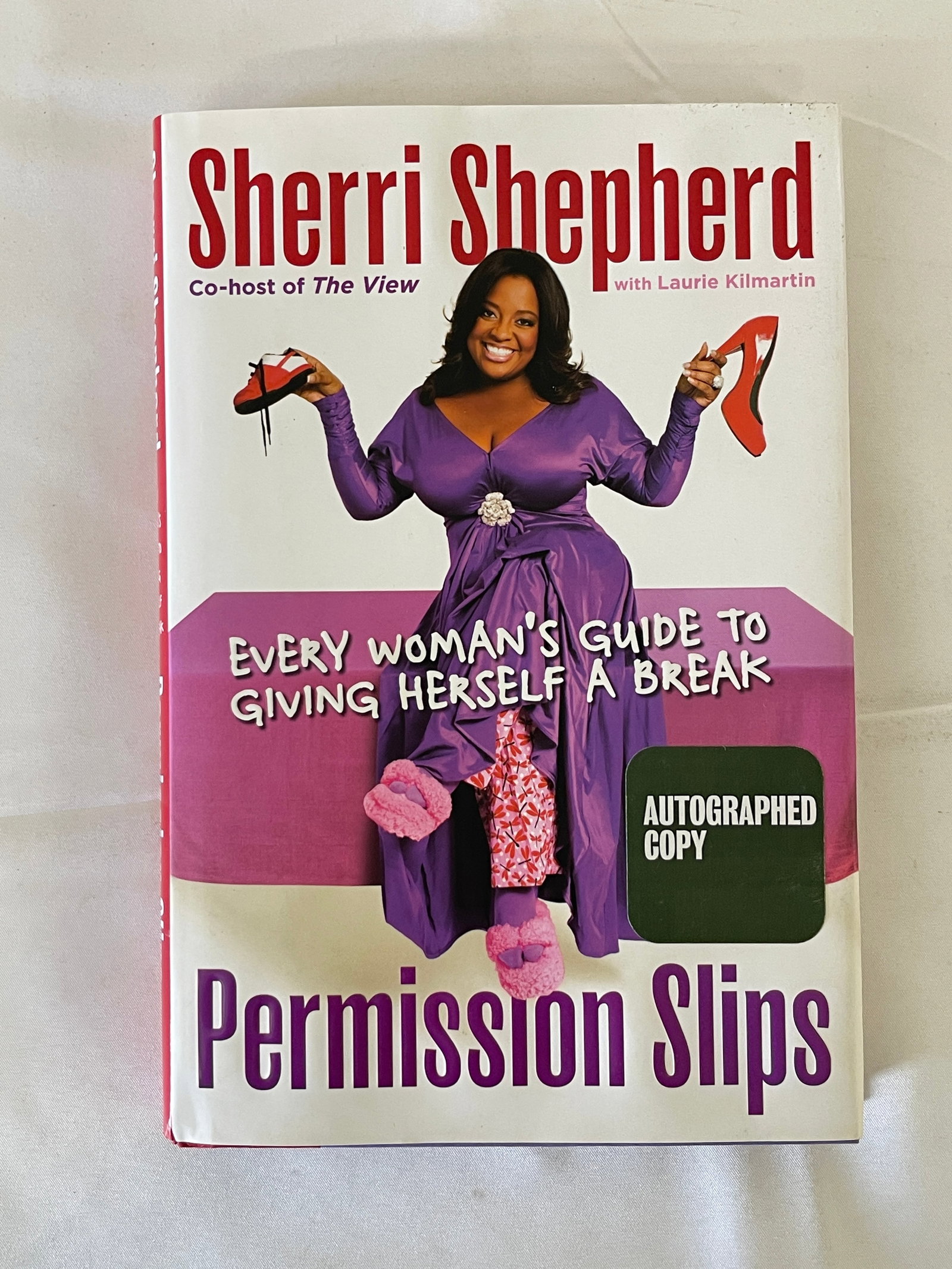 Sherri Shepherd 'Permission Slips' Signed Autographed Hardcover Book 2009 (1 of 4)