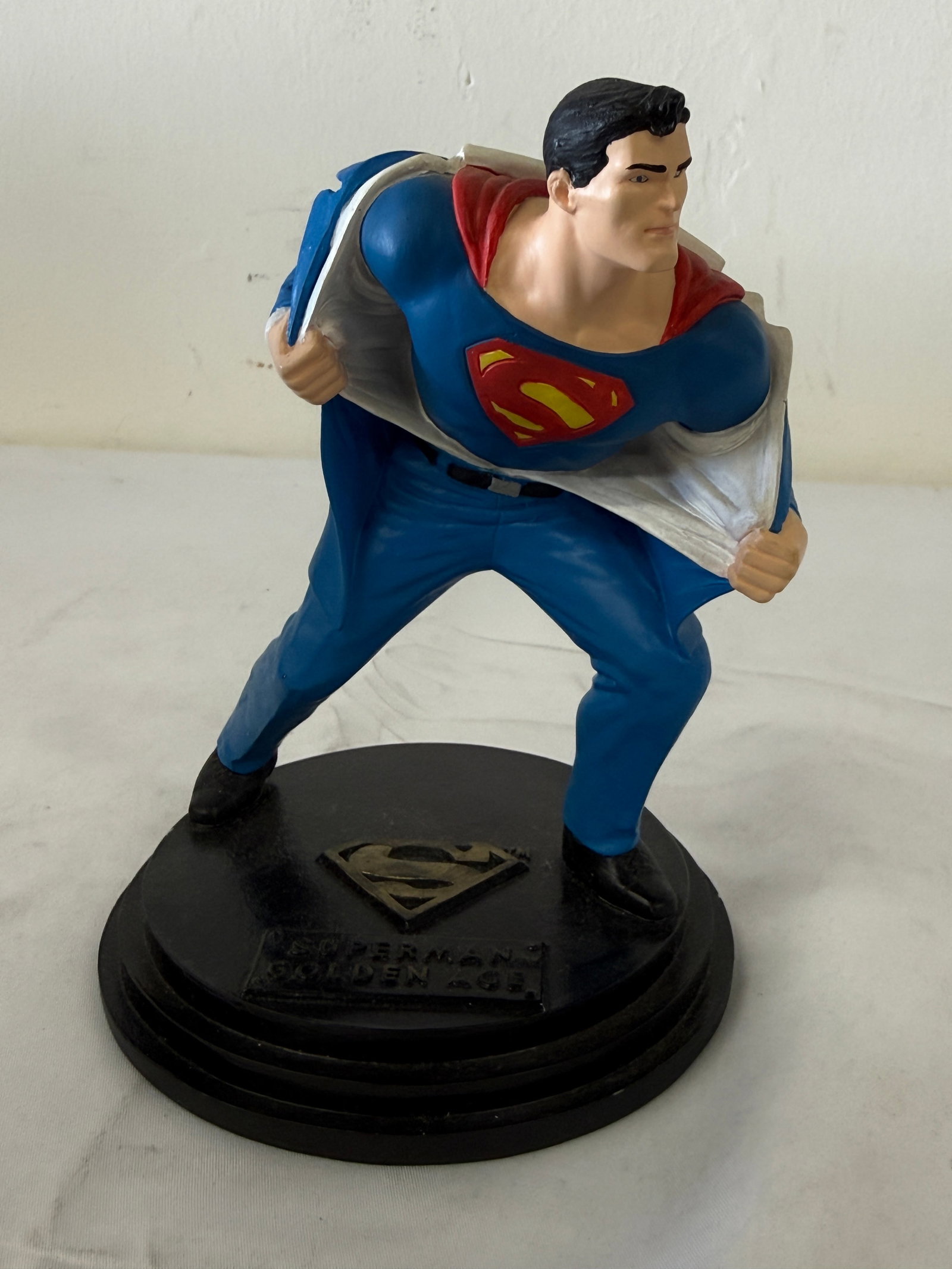 Superman Golden Age DC Comics Figurine Statue Dave Grossman Creations 2000 (1 of 6)