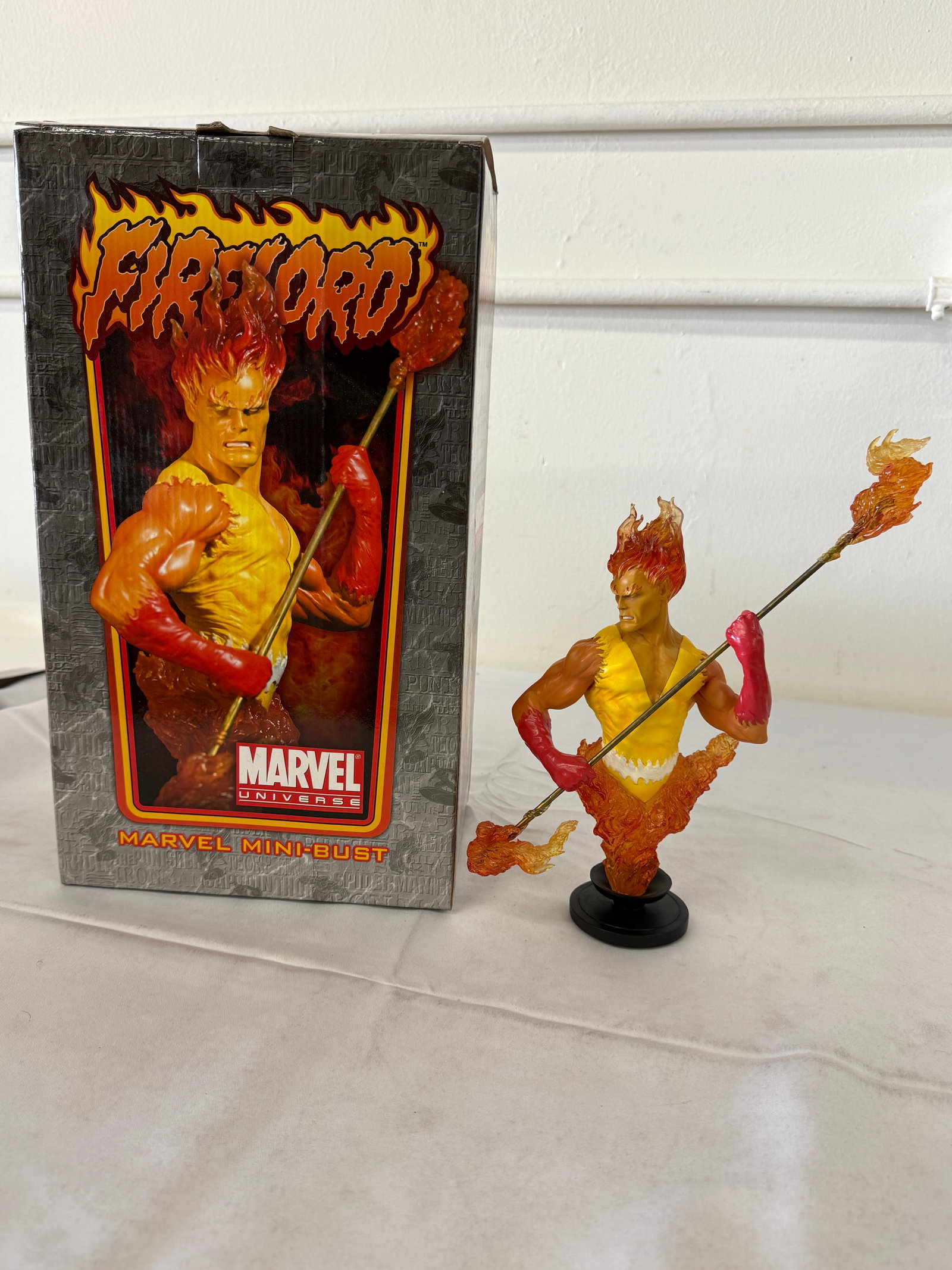 Firelord Marvel Universe Mini-Bust Bowen Designs #488/1500 Limited Edition: Firelord Marvel Universe Mini-Bust Bowen Designs #488/1500 Limited Edition