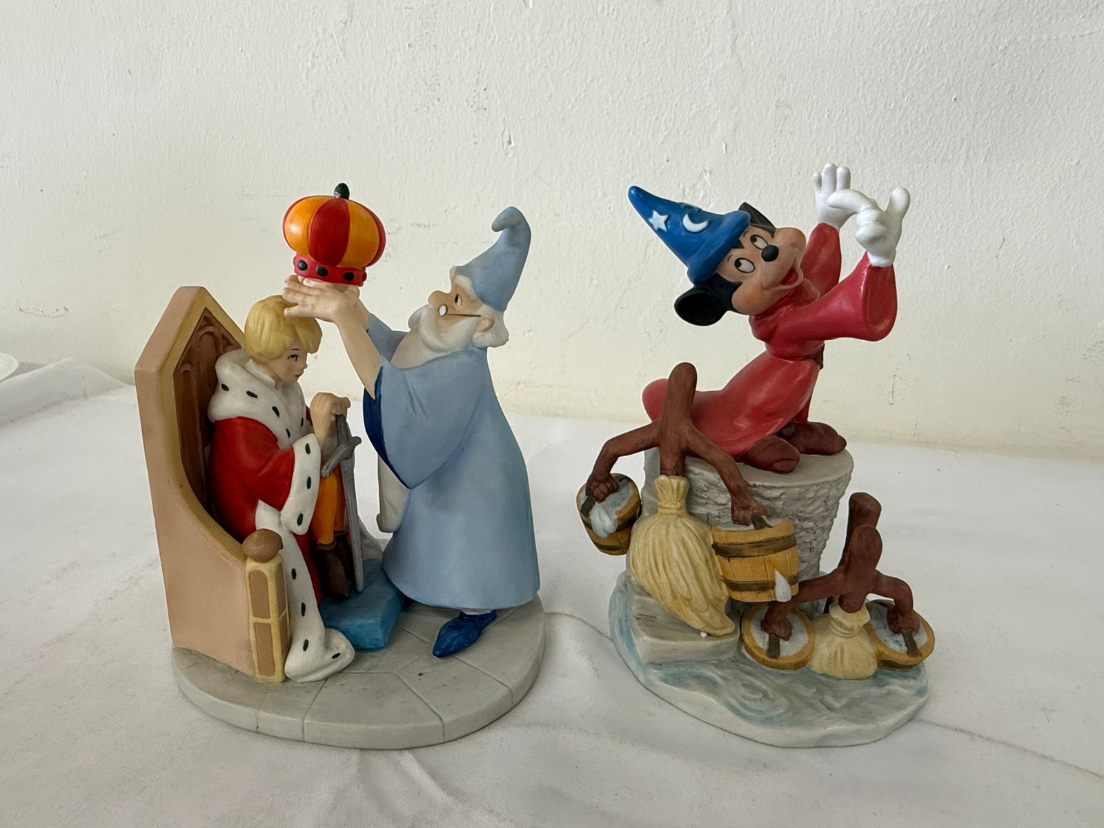 Disney Magic Memories Limited Edition Fantasia & Sword in the Stone Figurines: Disney Magic Memories Limited Edition Fantasia & Sword in the Stone Figurines