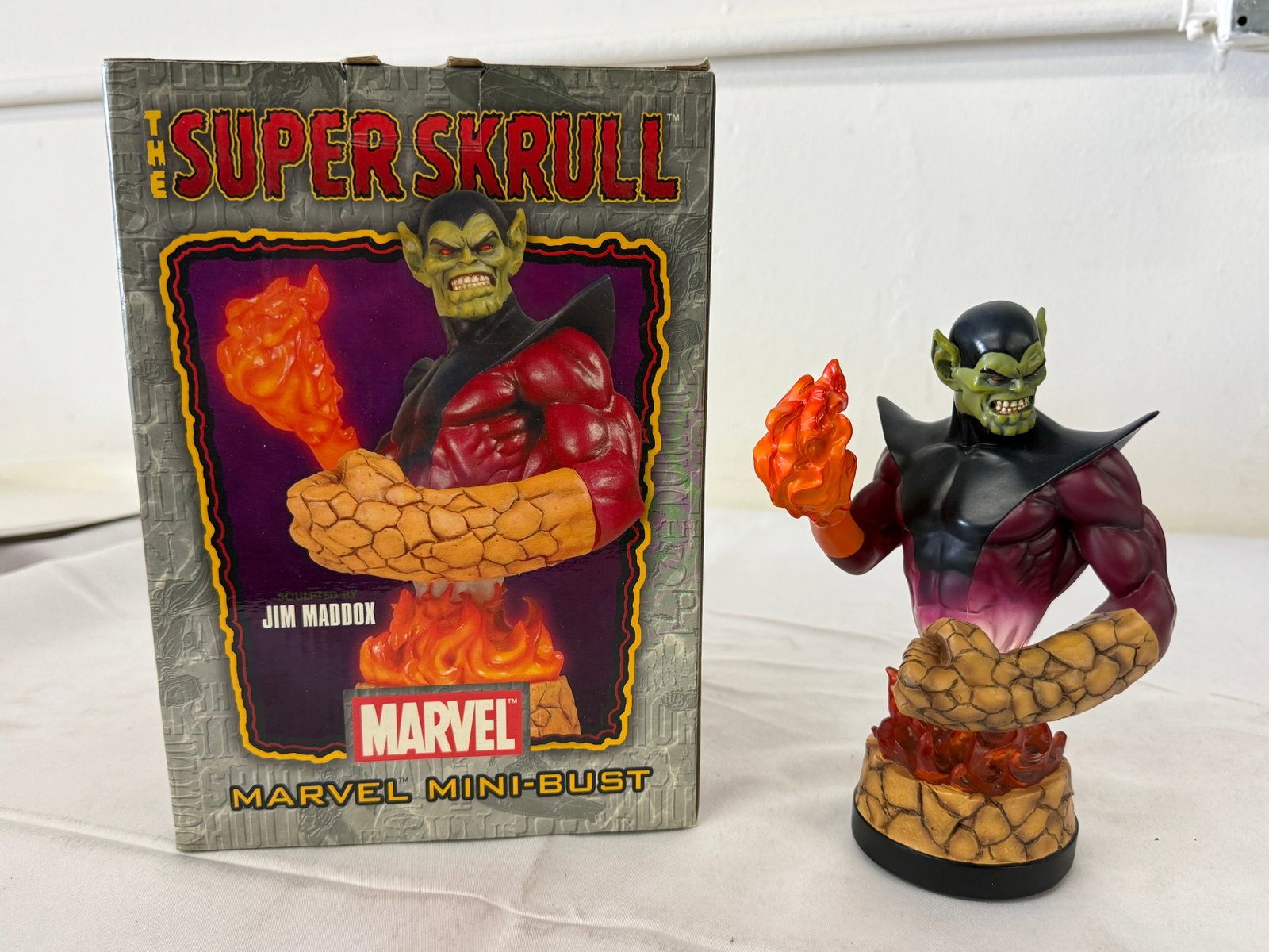 Super Skrull Marvel Mini-Bust Bowen Designs Limited Edition #/2500: Super Skrull Marvel Mini-Bust Bowen Designs Limited Edition #/2500