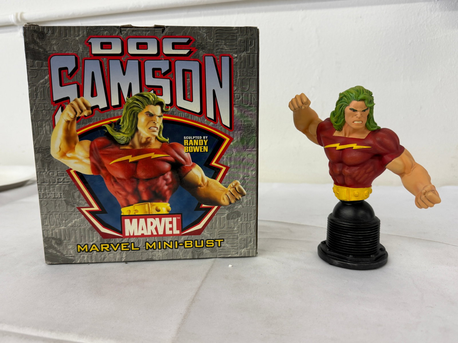 Doc Samson Marvel Mini-Bust Bowen Designs #1171/2500 Sculpted Randy Bowen 2005 (1 of 6)