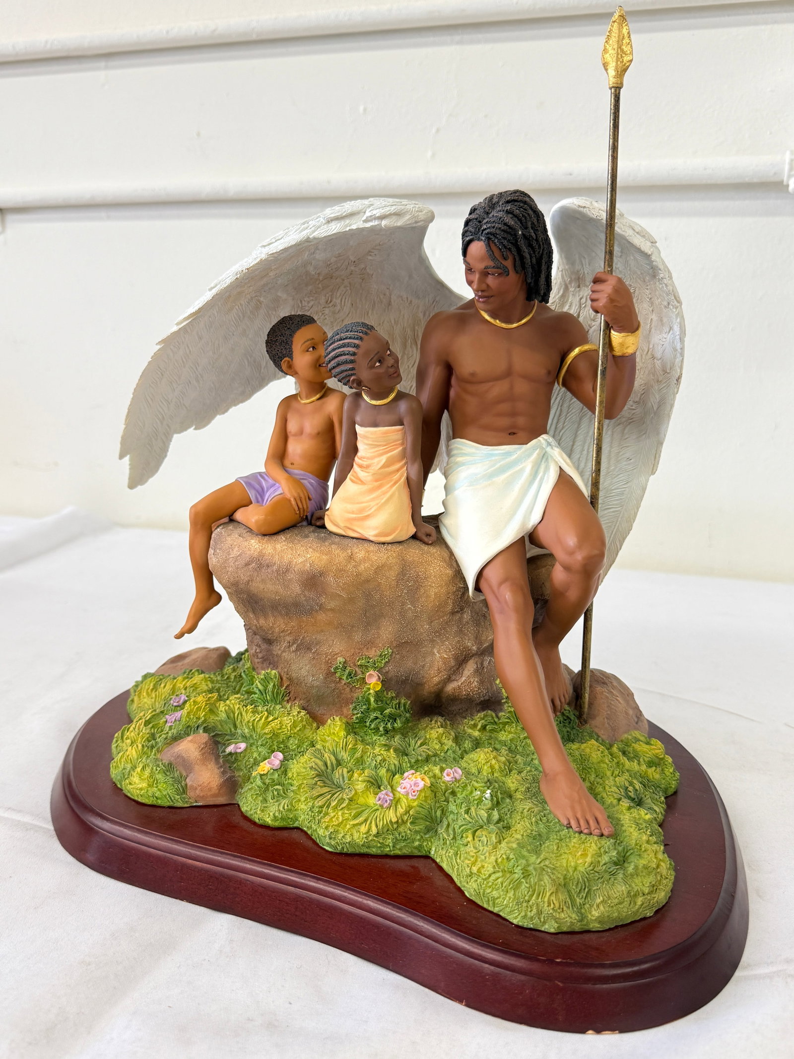 Thomas Blackshear Ebony Visions 'Under The Shelter of His Wing' LE Figurine (1 of 5)
